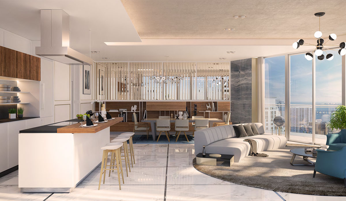 Brickell Flatiron, 1000 Brickell Plaza, photo 4 of 8