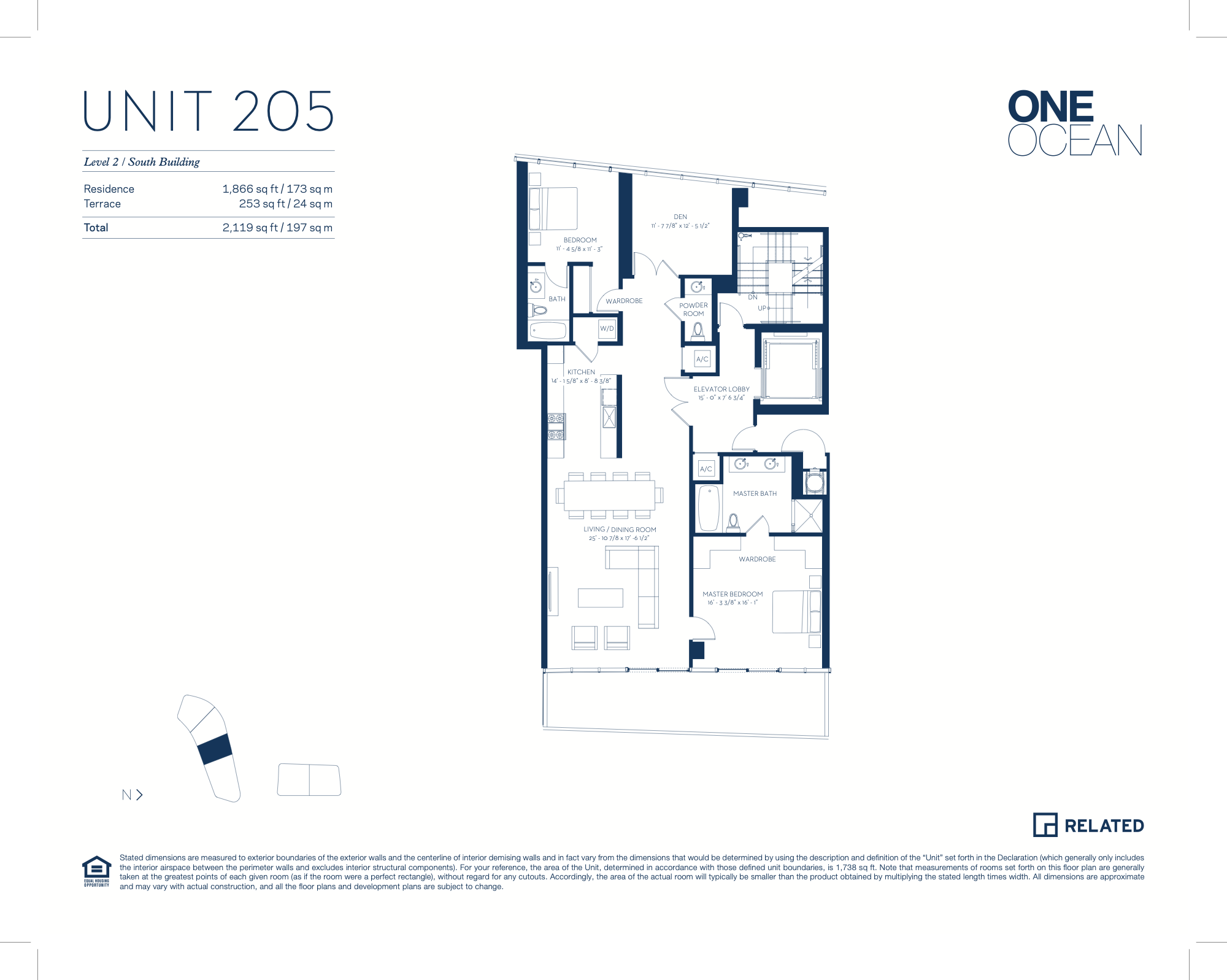 One Ocean South Beach floorplan 05c