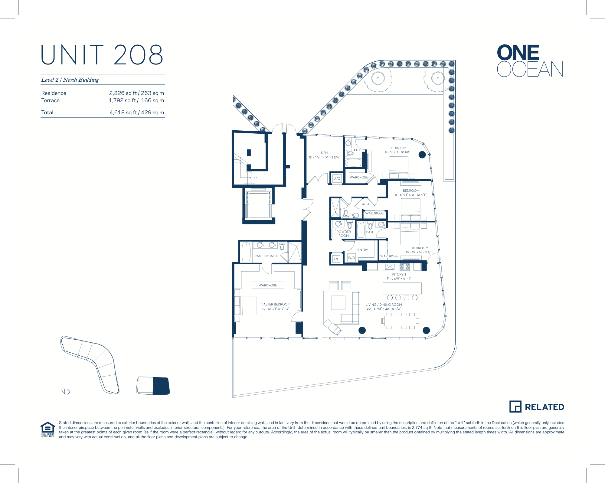 One Ocean South Beach floorplan 08c