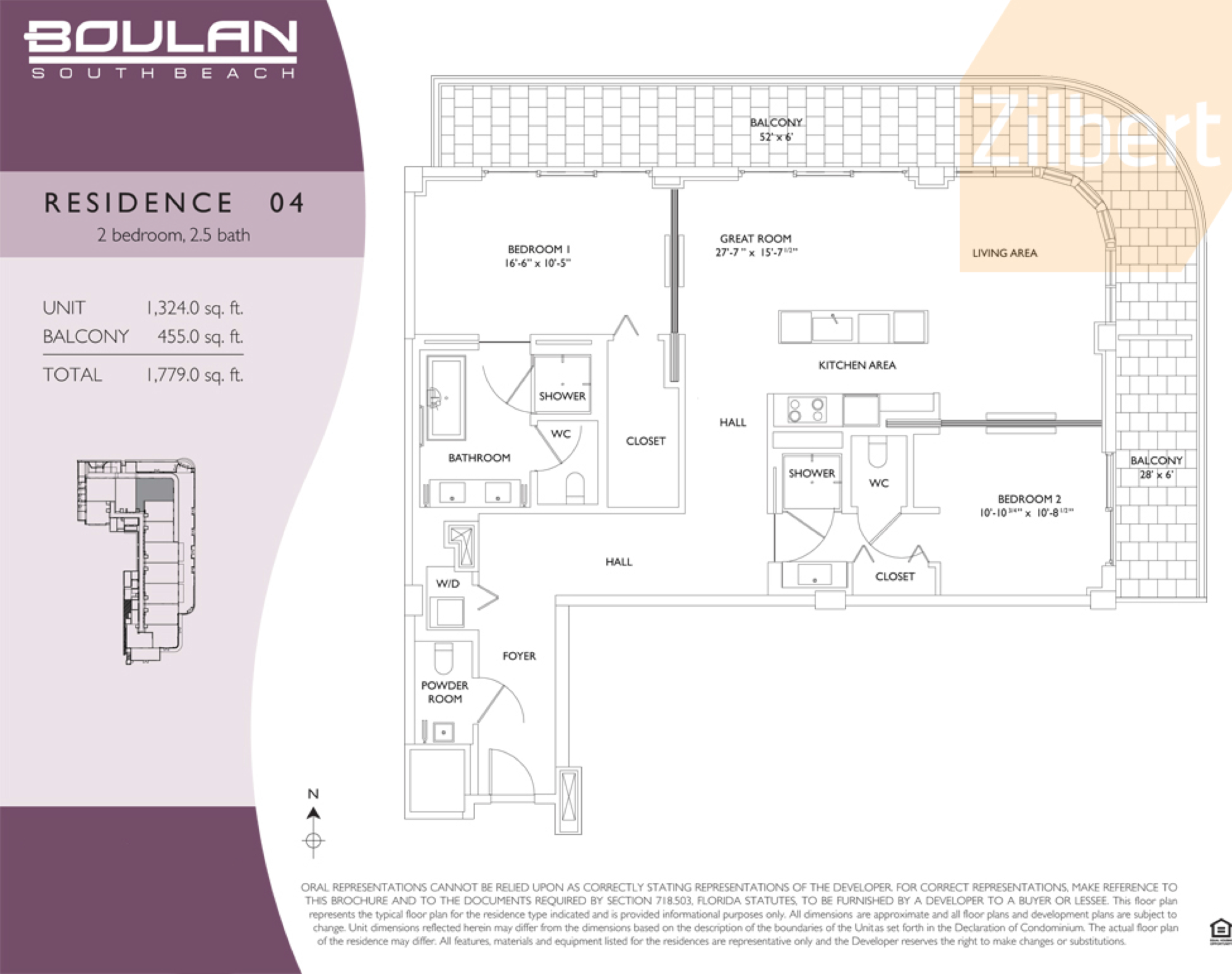 Boulan South Beach floorplan 04