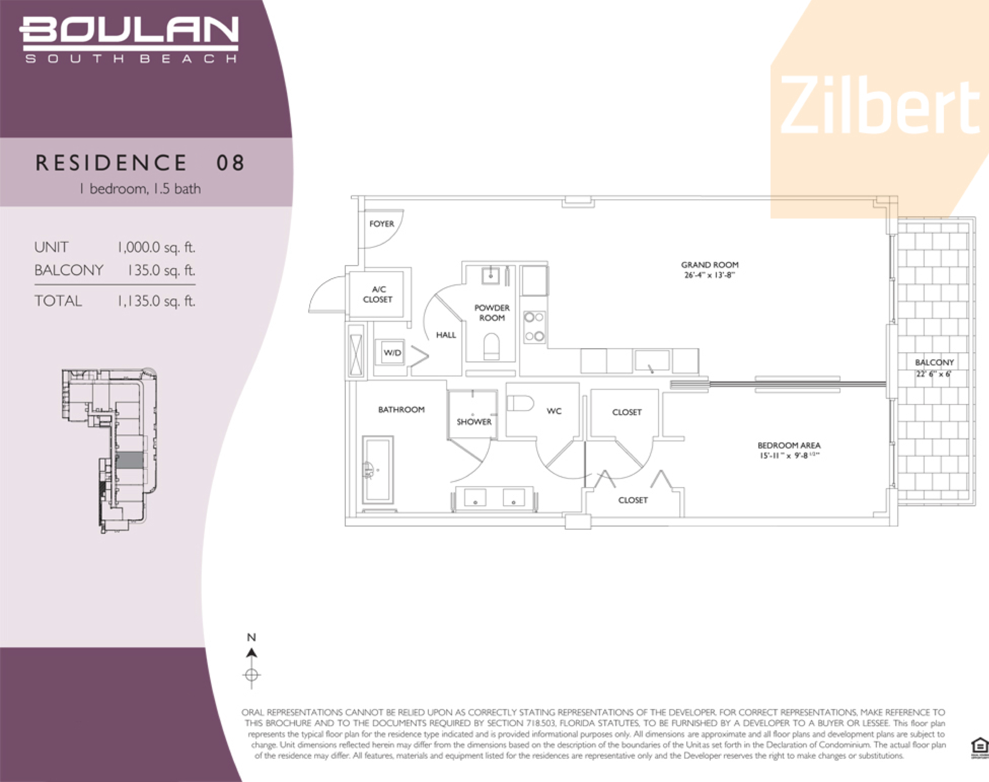 Boulan South Beach floorplan 08