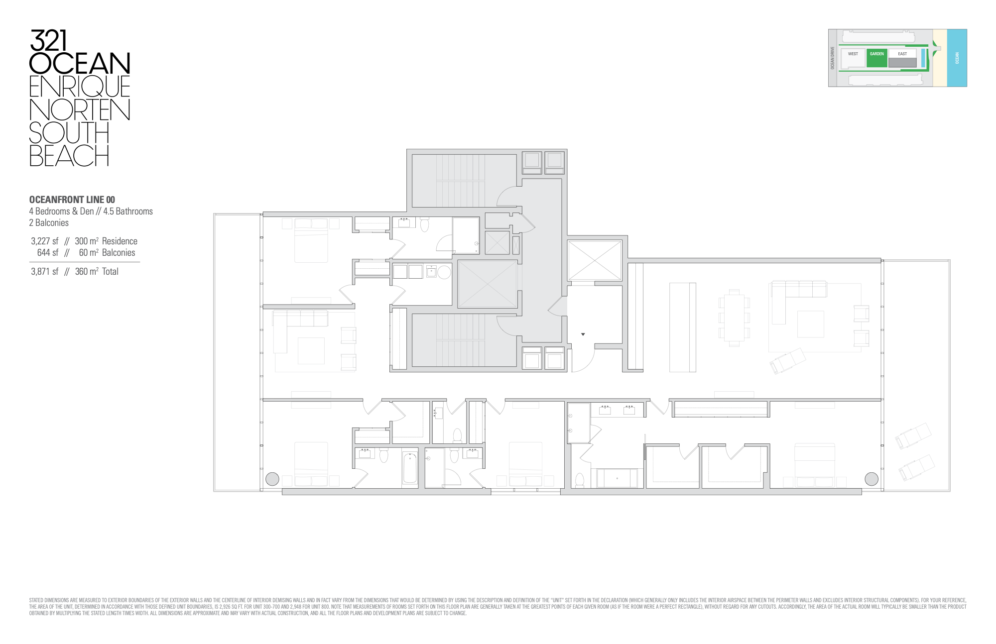 Floorplan 00, 321 Ocean unit 200