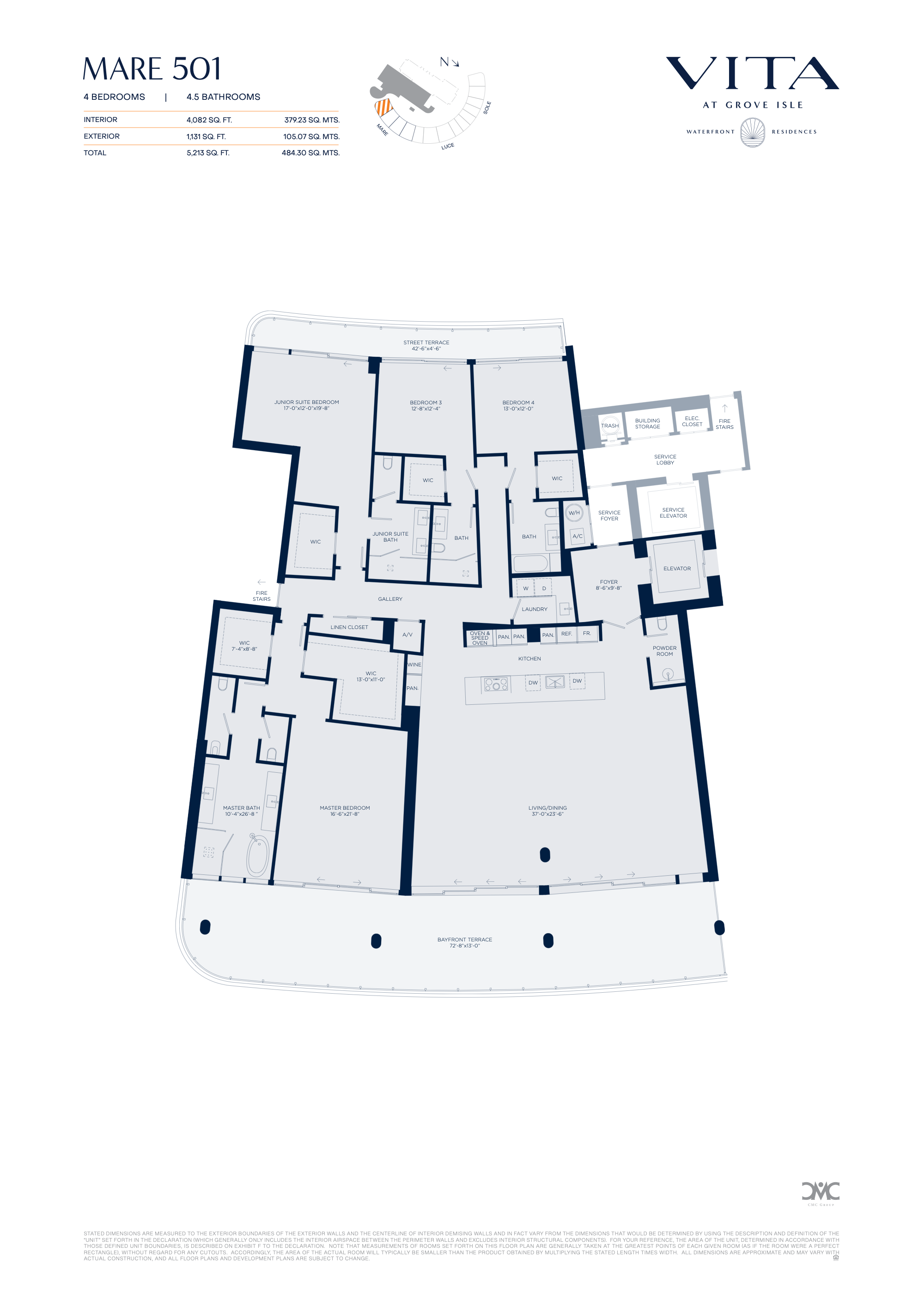 Vita at Grove Isle floorplan M501