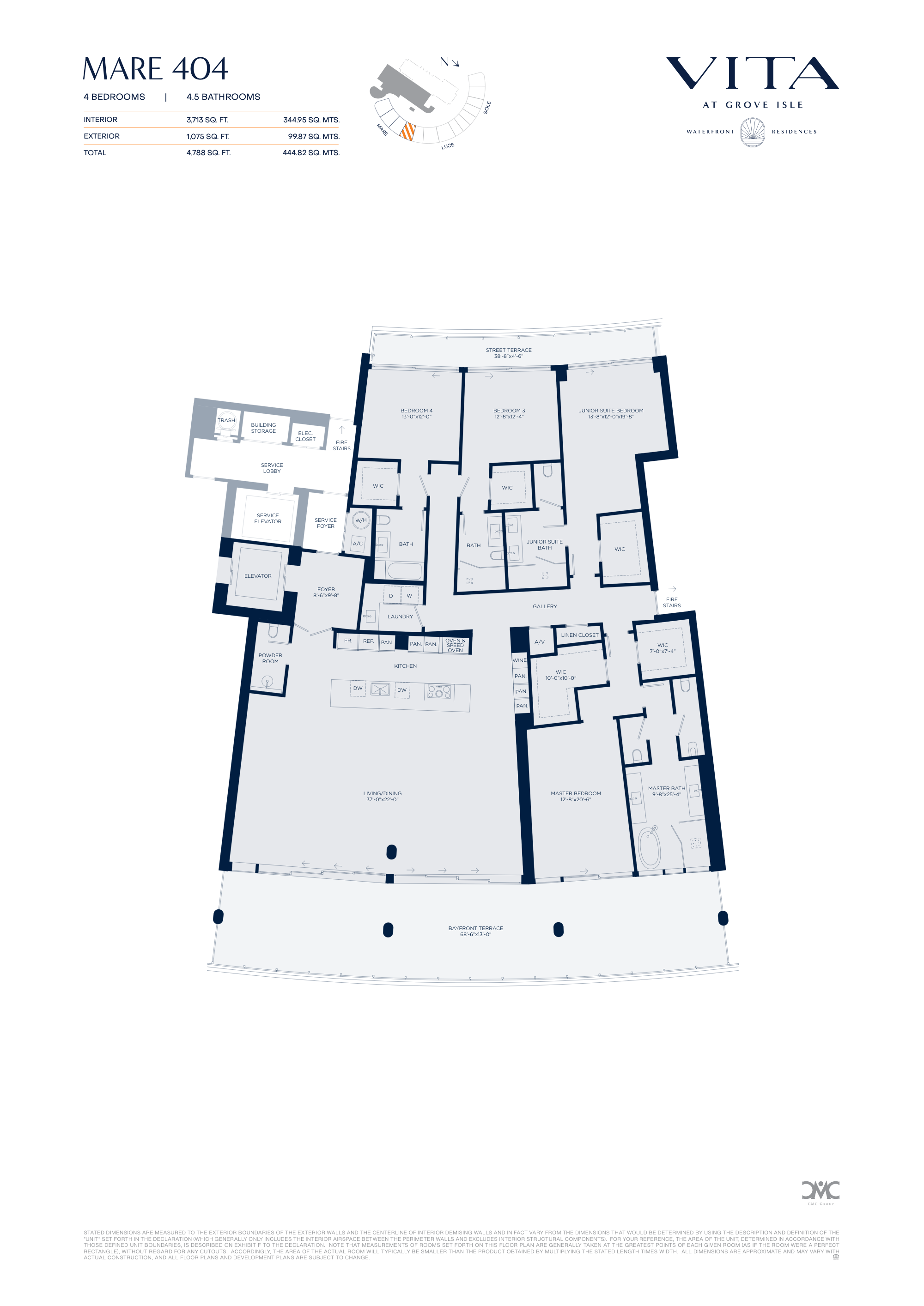 Vita at Grove Isle floorplan M404