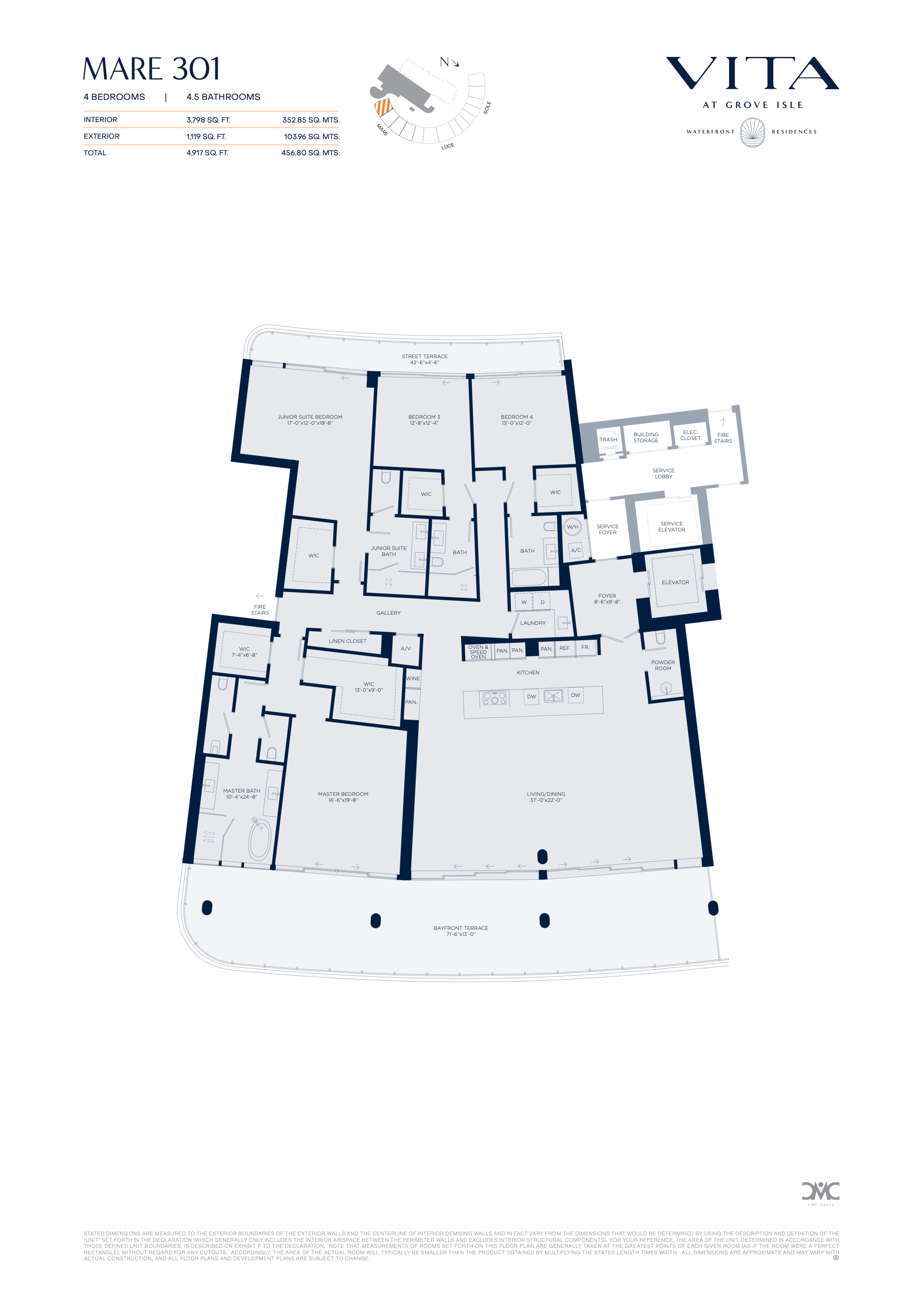Vita at Grove Isle floorplan M301