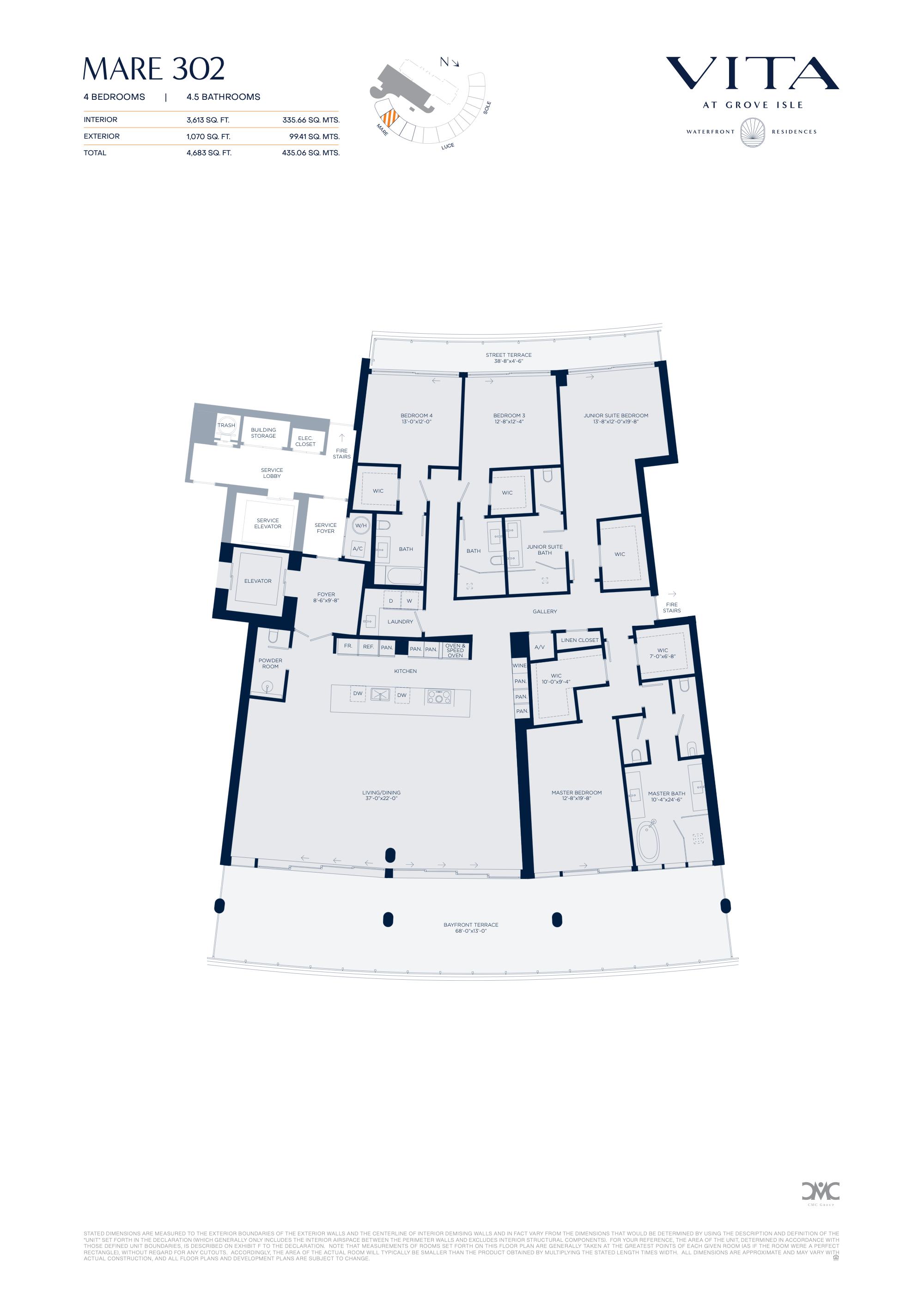 Vita at Grove Isle floorplan M302