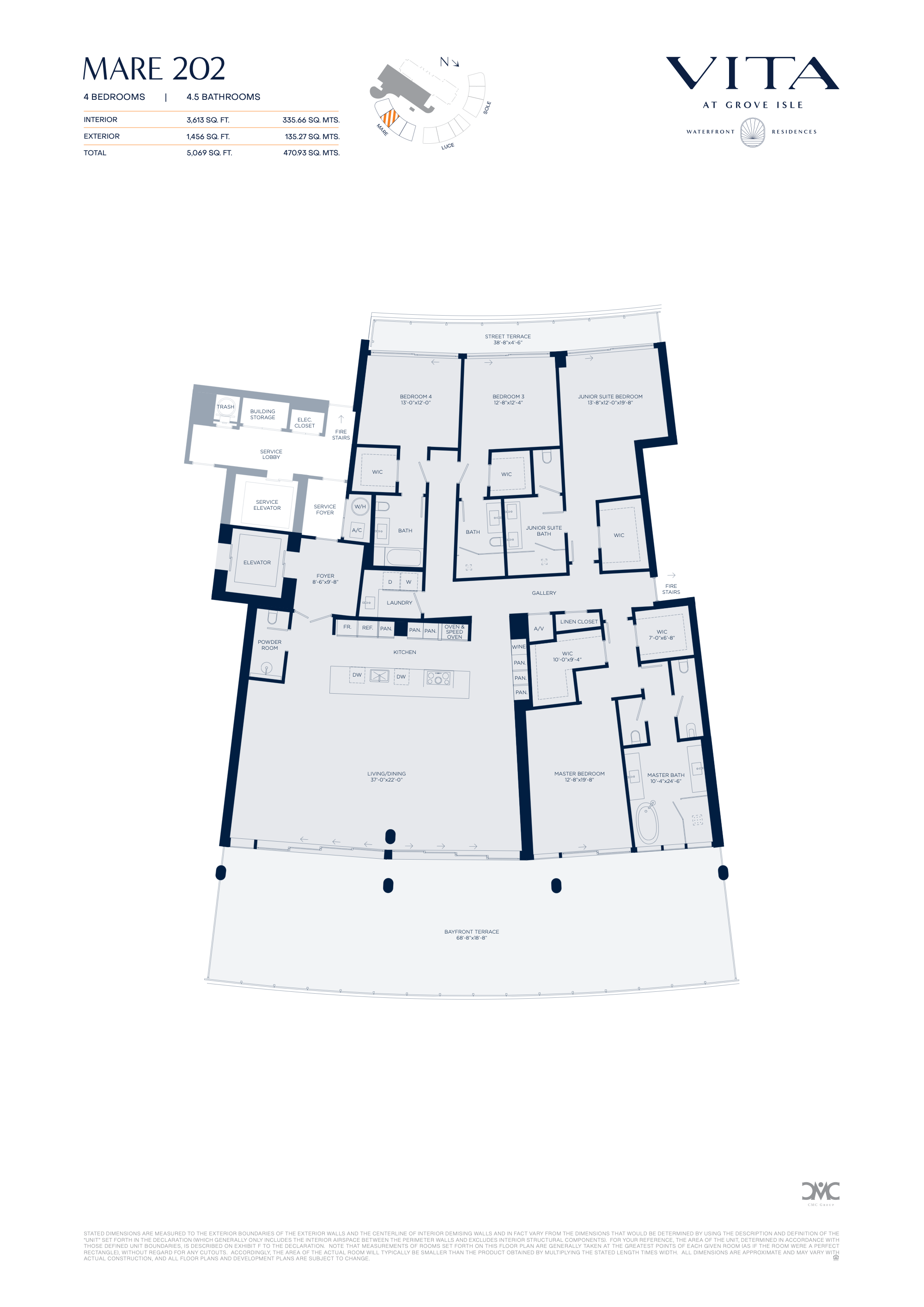 Vita at Grove Isle floorplan M202