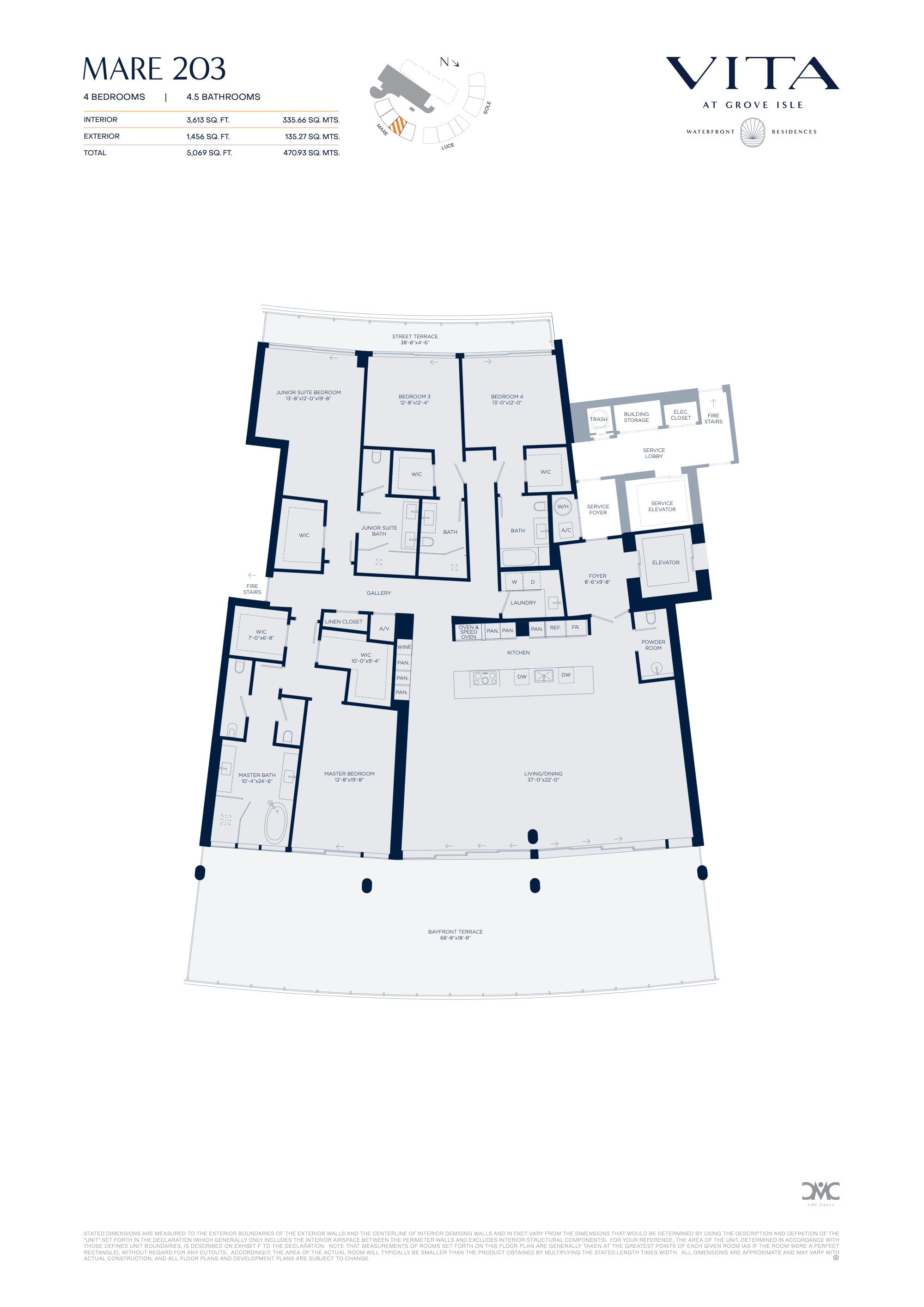 Vita at Grove Isle floorplan M203