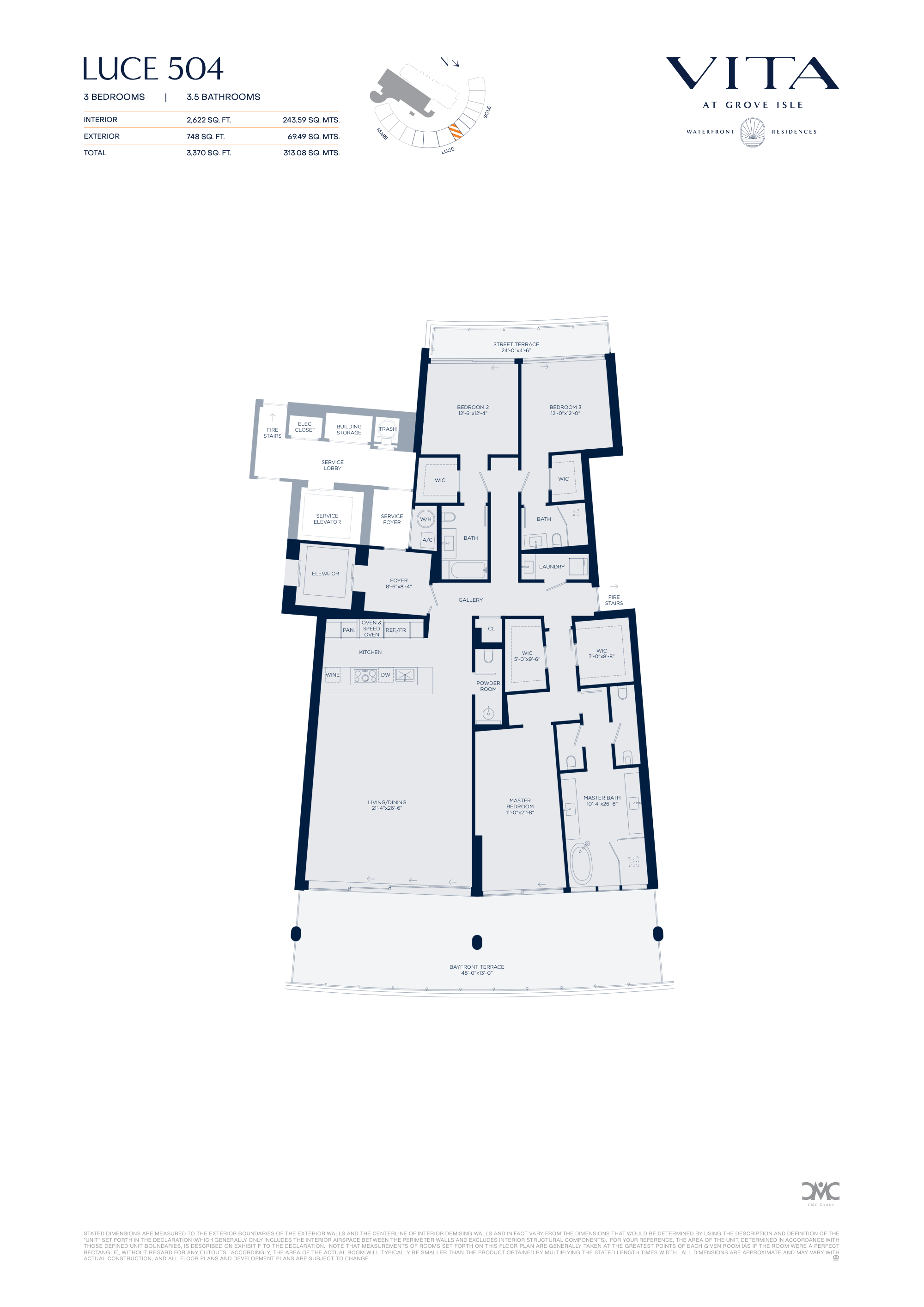 Vita at Grove Isle floorplan L504