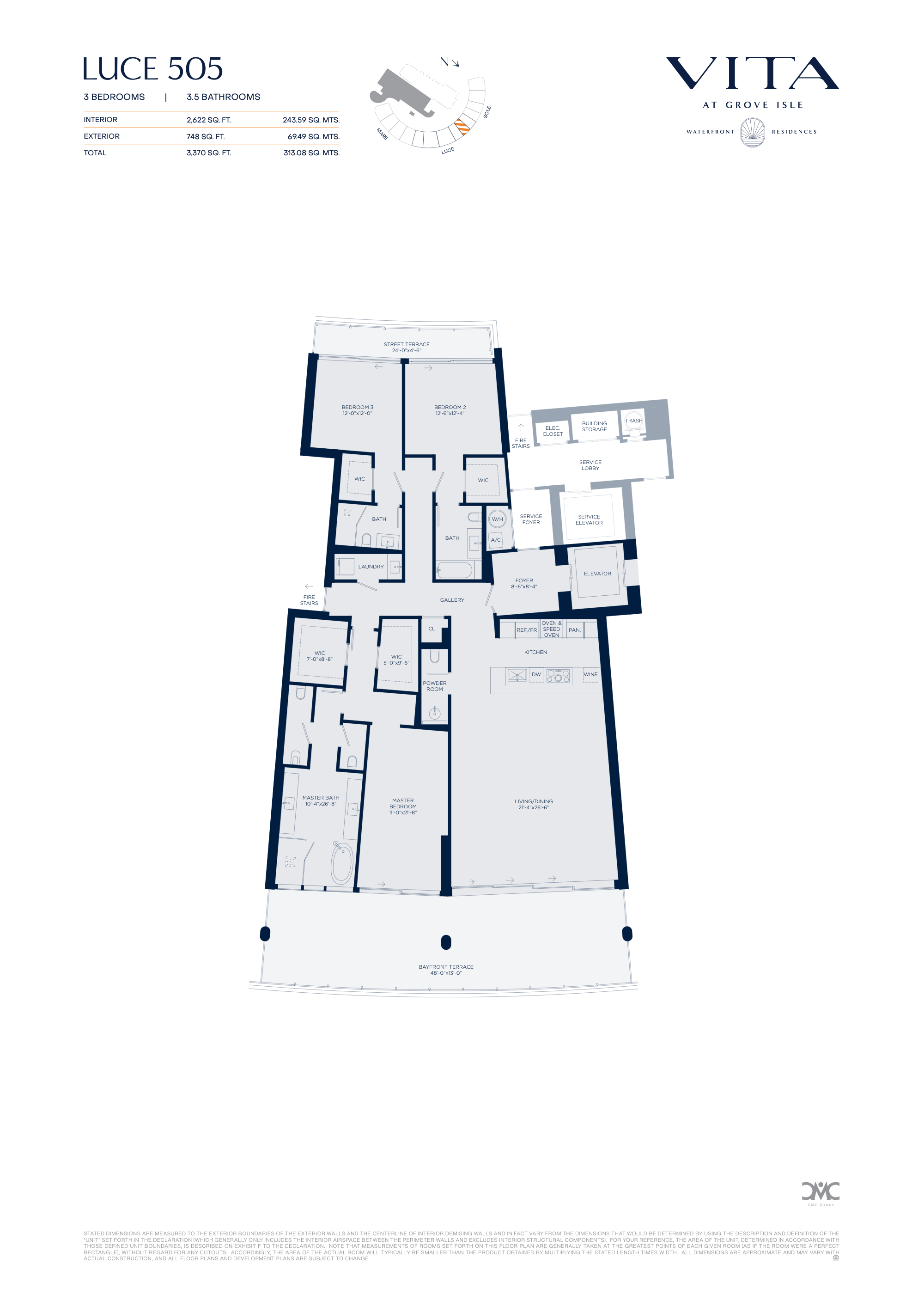 Vita at Grove Isle floorplan L505
