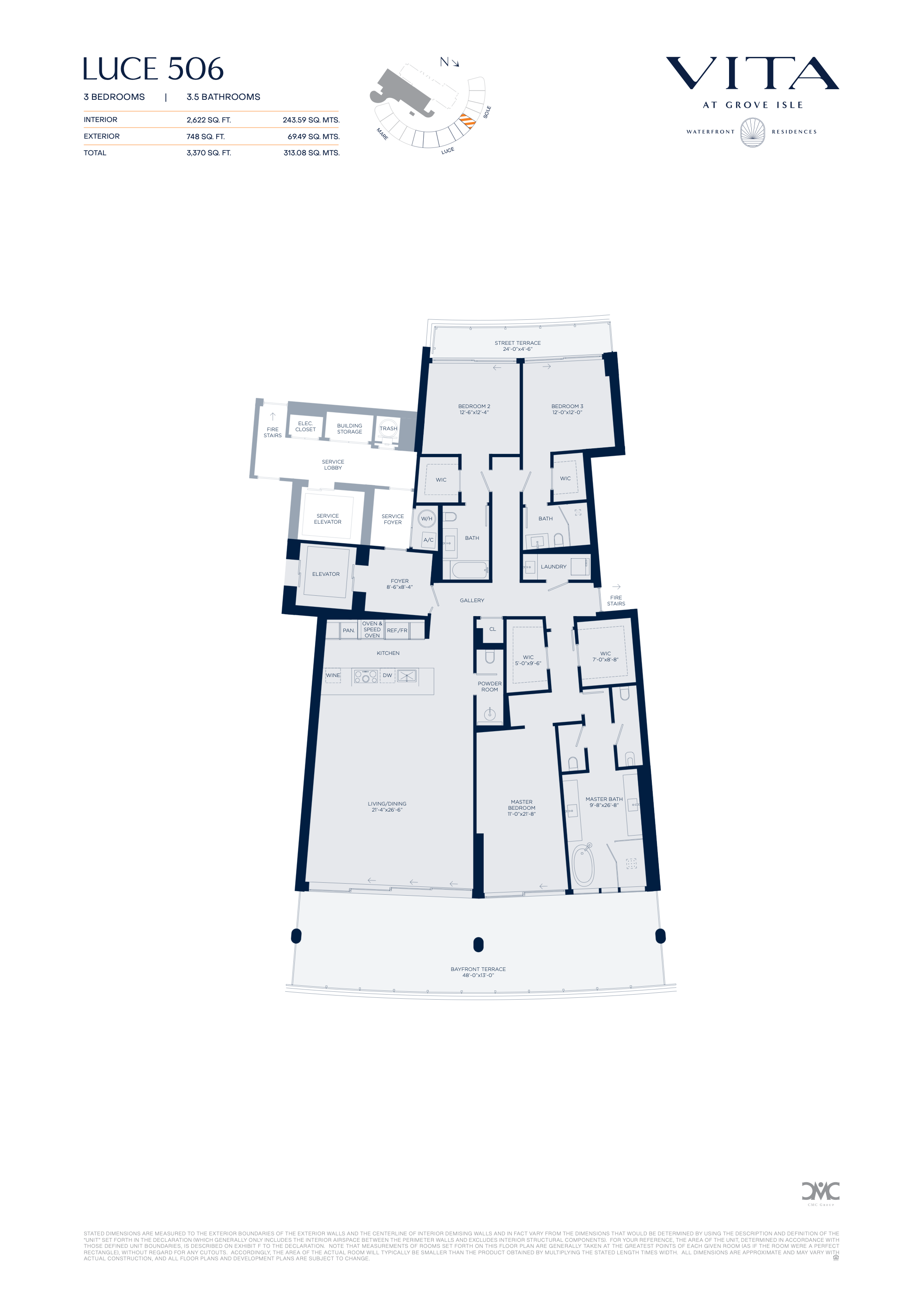 Vita at Grove Isle floorplan L506