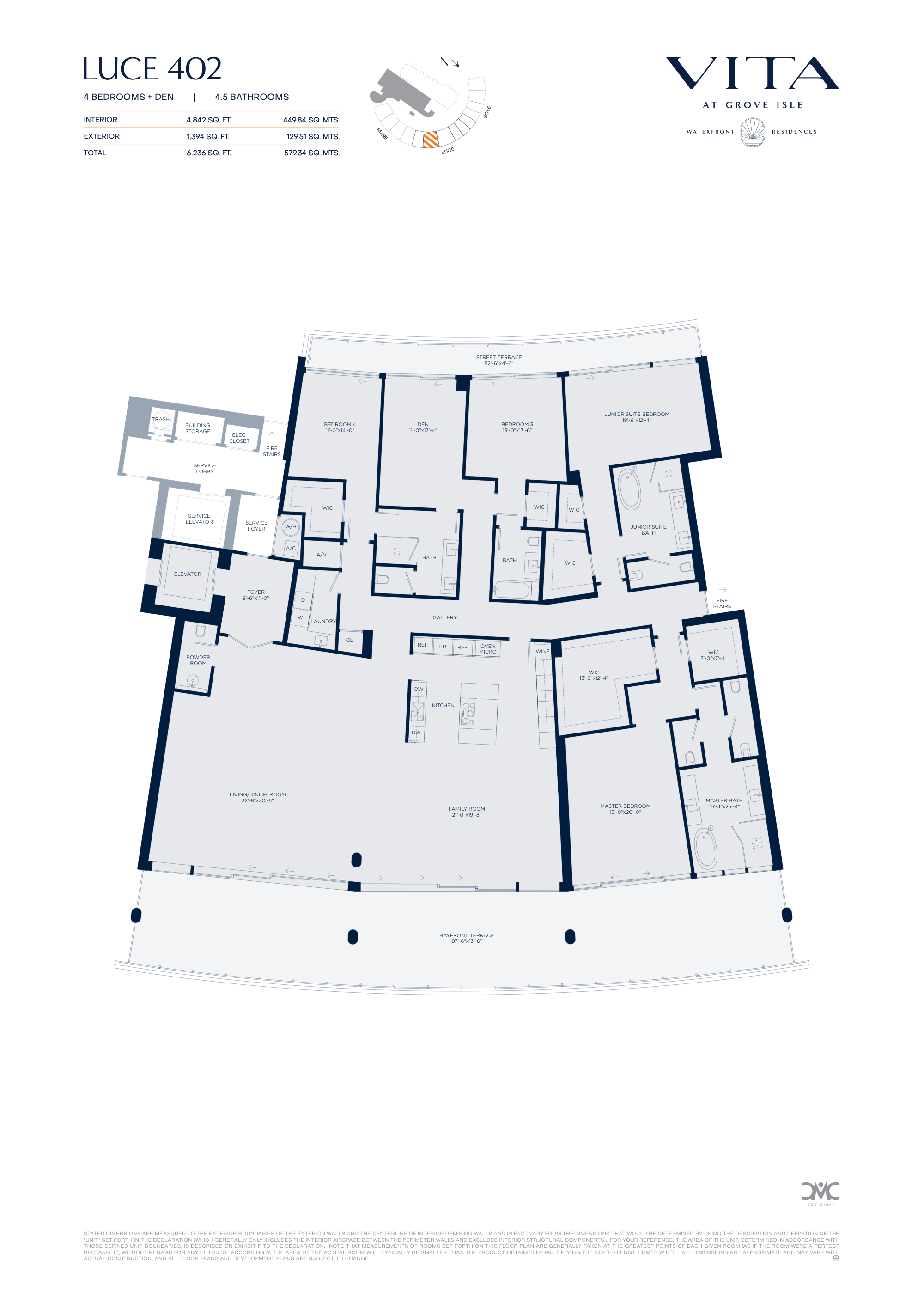 Vita at Grove Isle floorplan L402