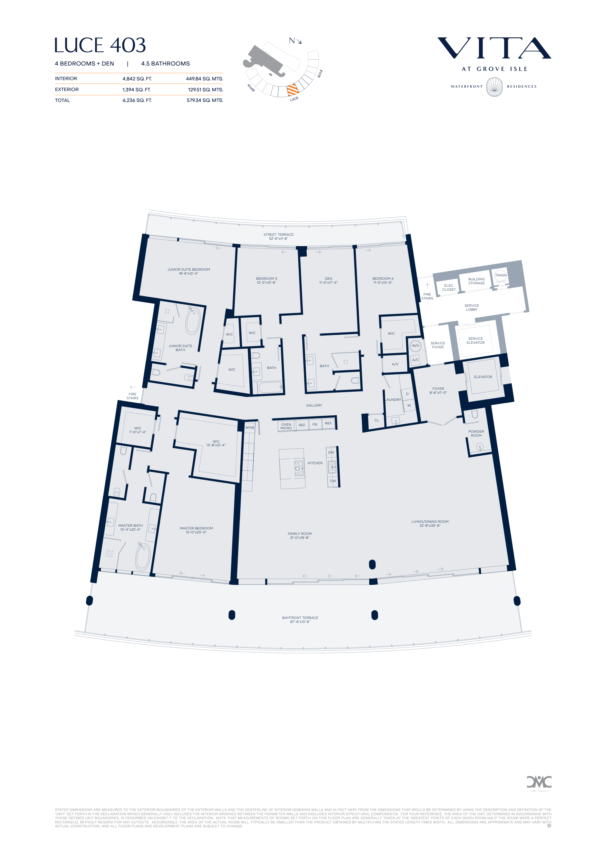 Vita at Grove Isle floorplan L403