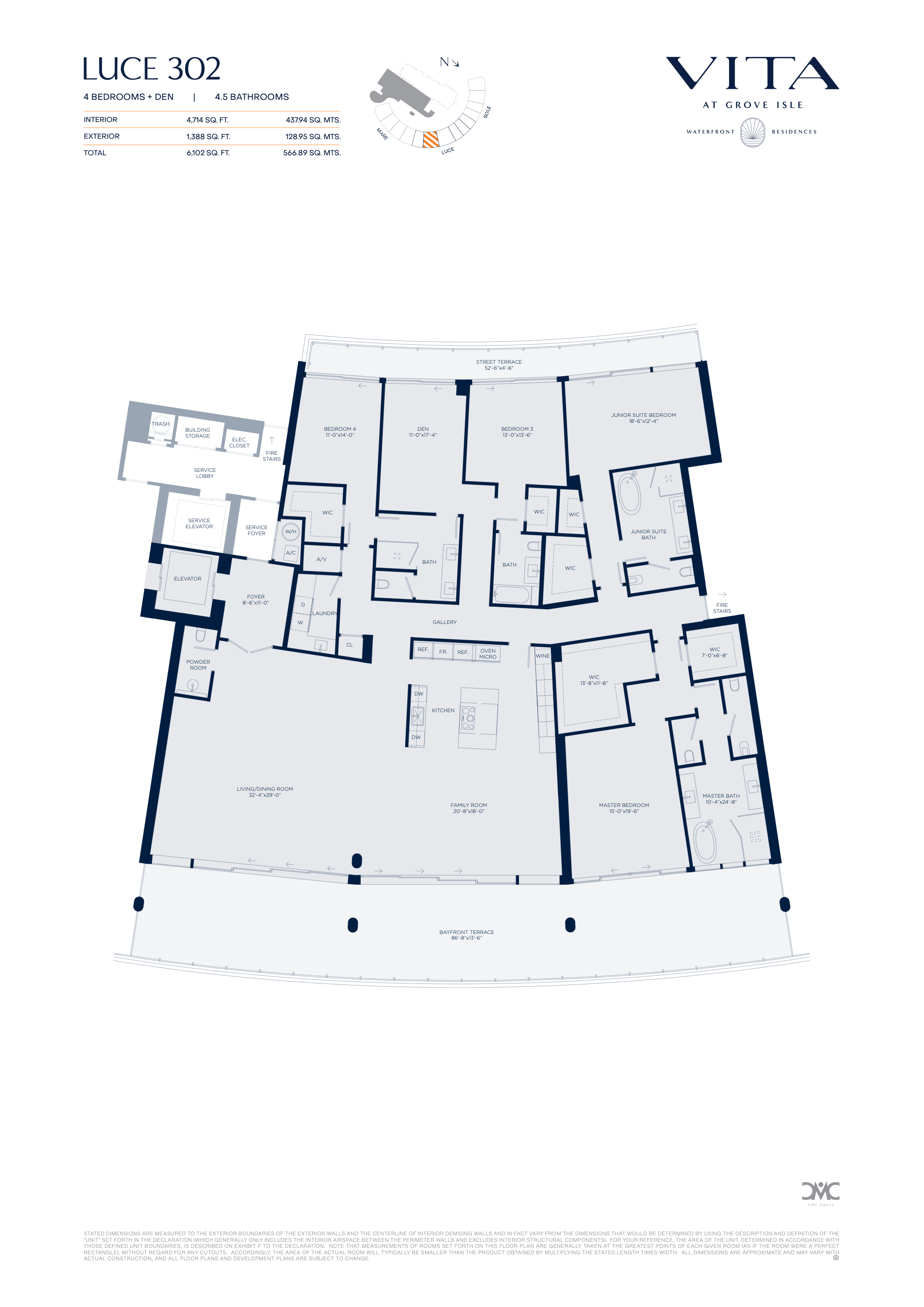 Vita at Grove Isle floorplan L302