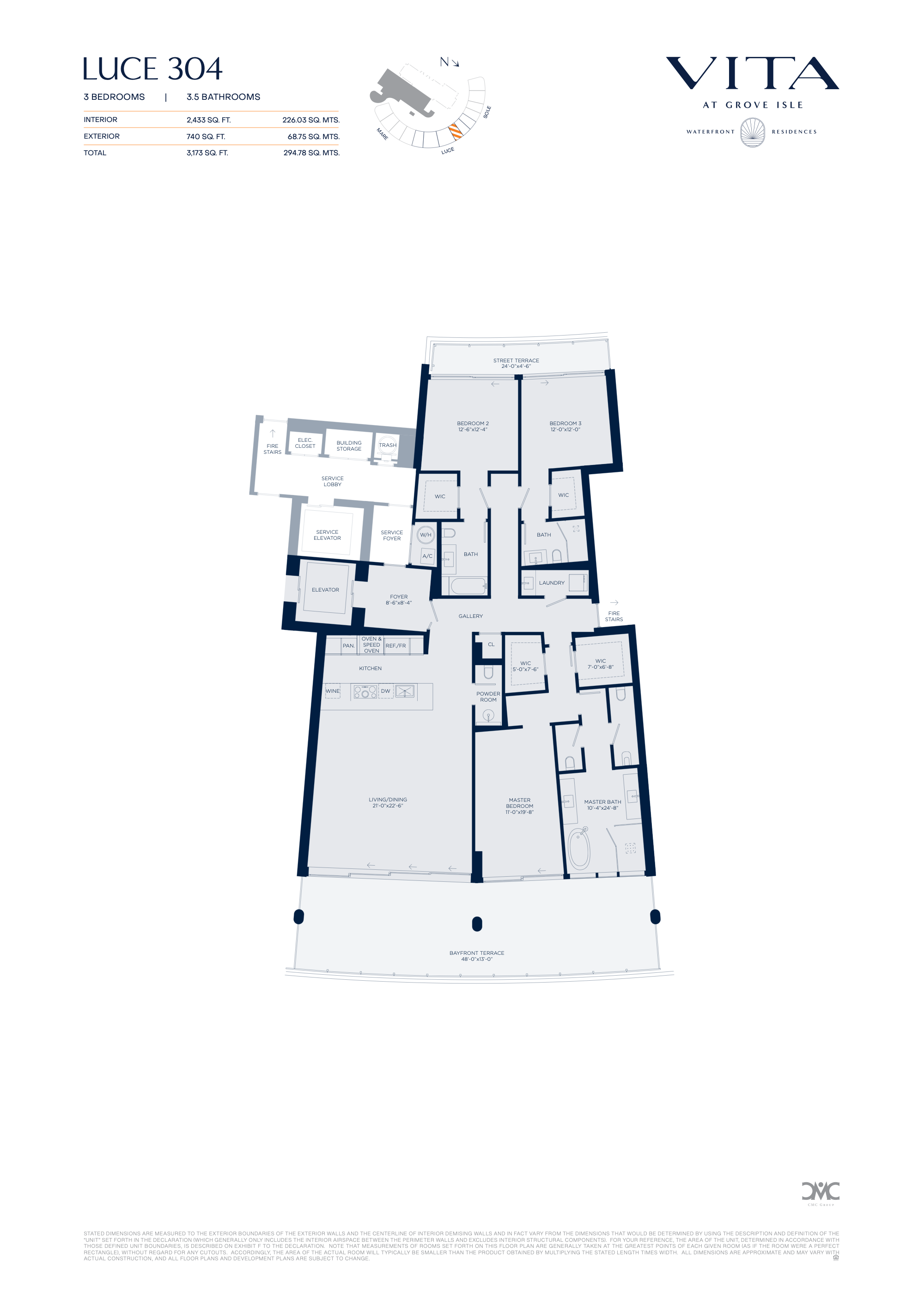 Vita at Grove Isle floorplan L304