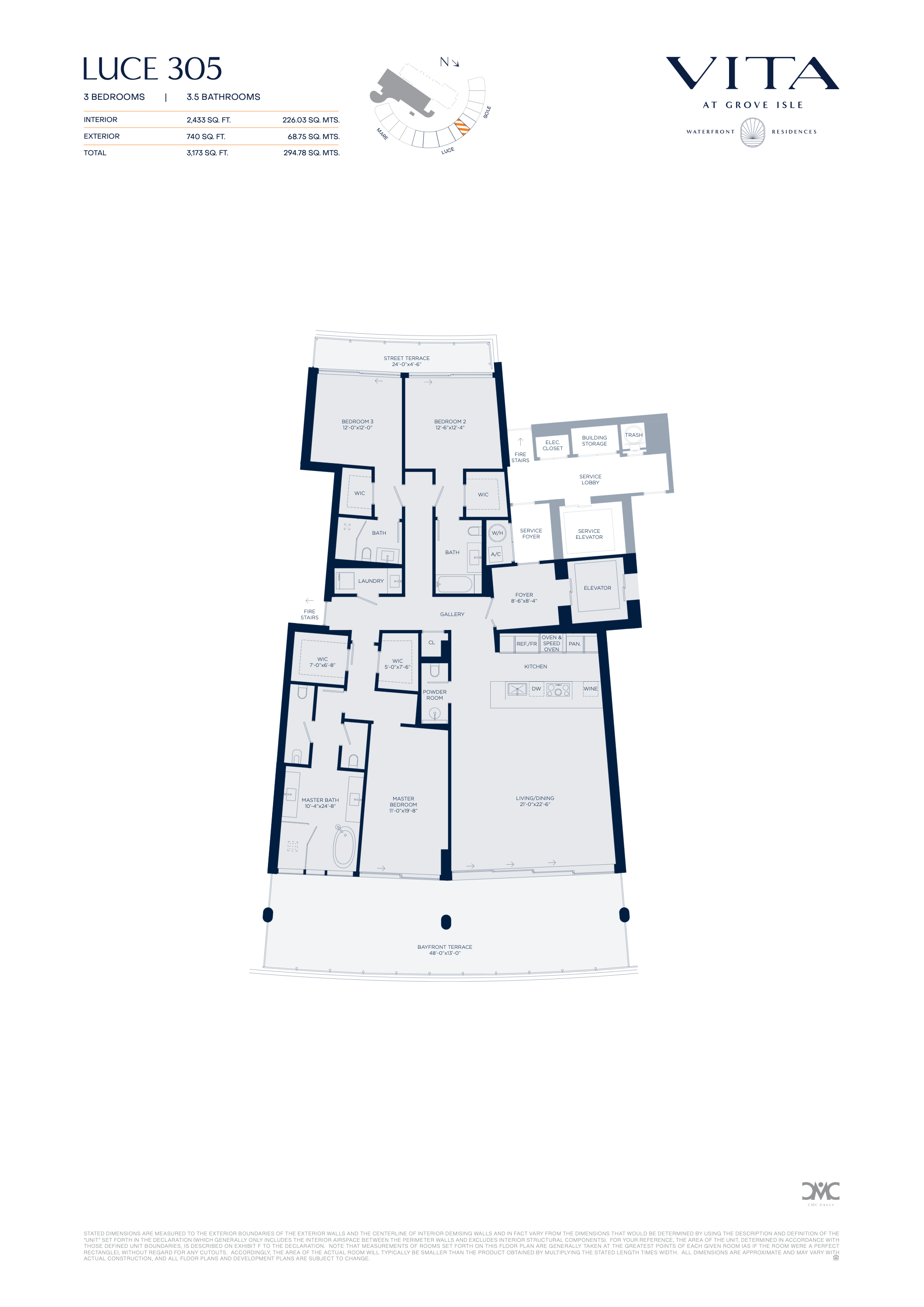 Vita at Grove Isle floorplan L305