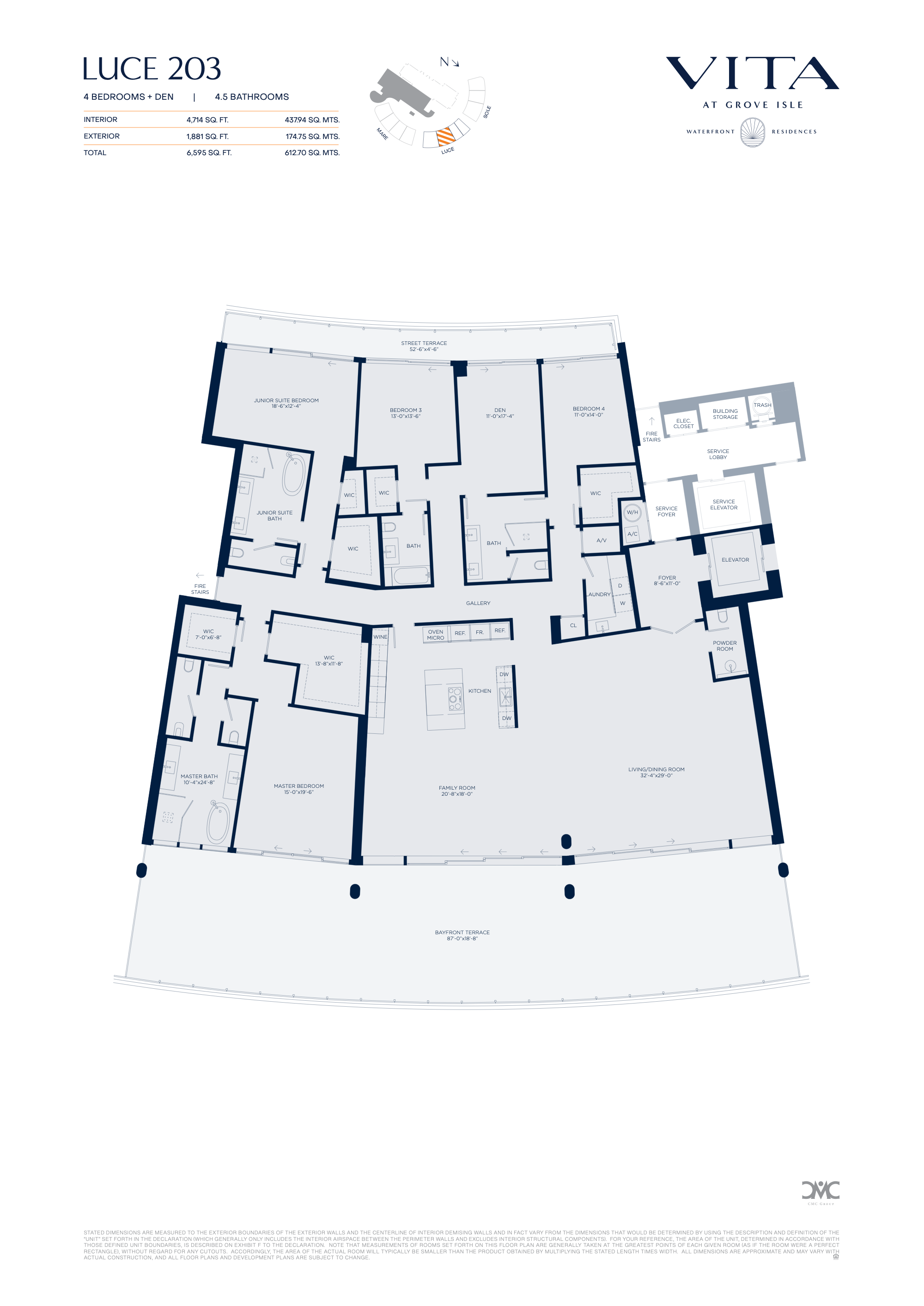 Vita at Grove Isle floorplan L203