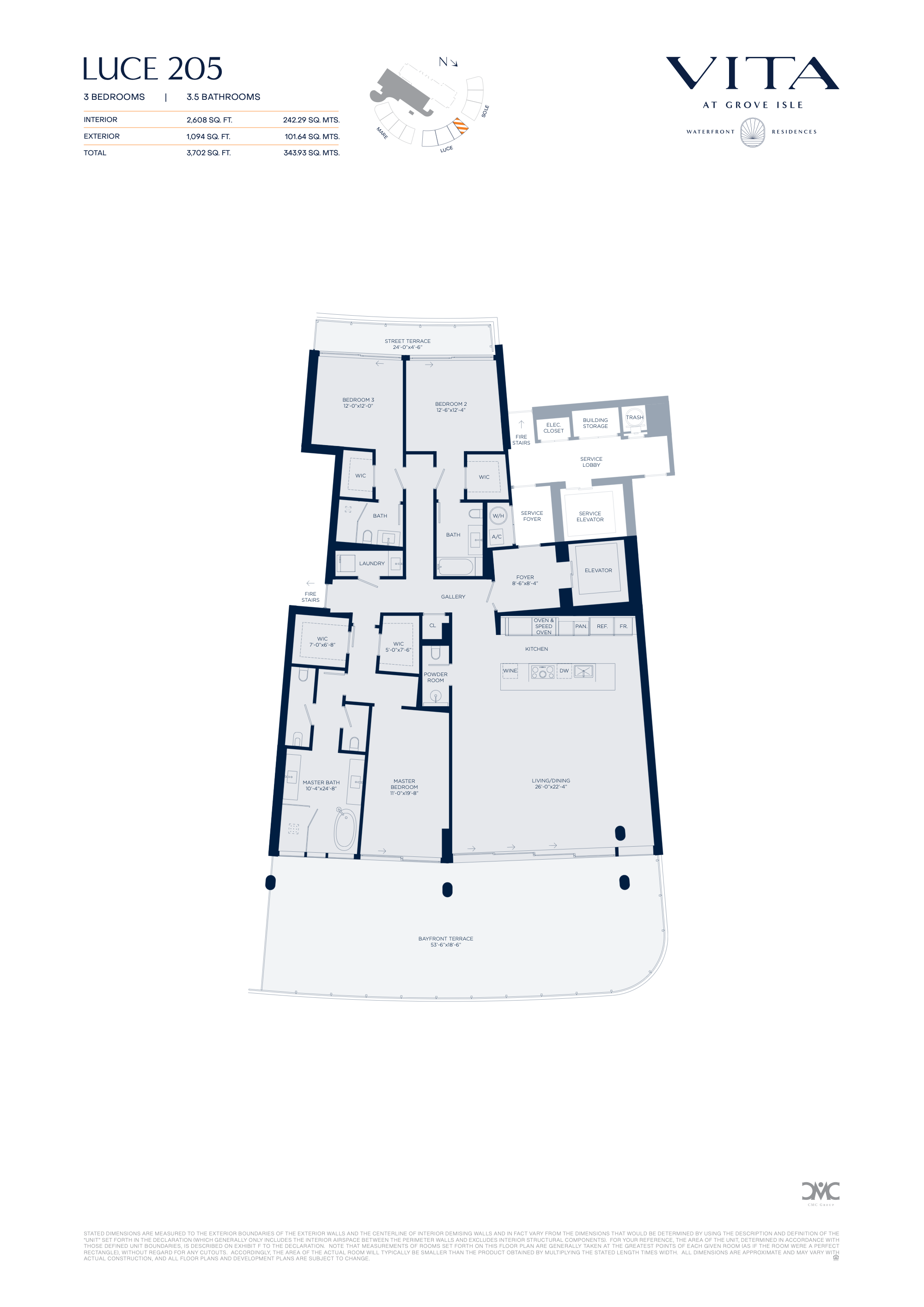 Vita at Grove Isle floorplan L205