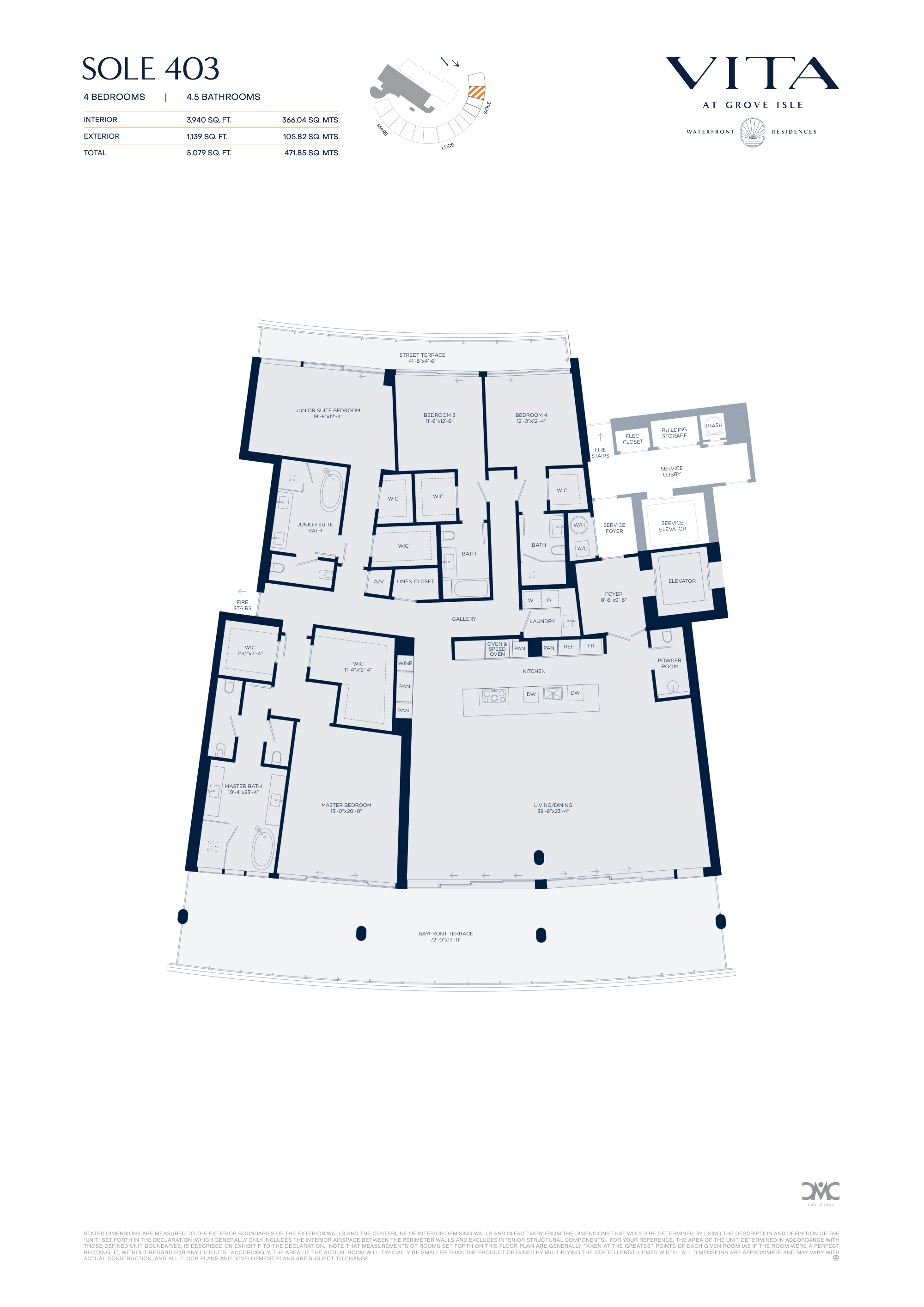 Vita at Grove Isle floorplan S403