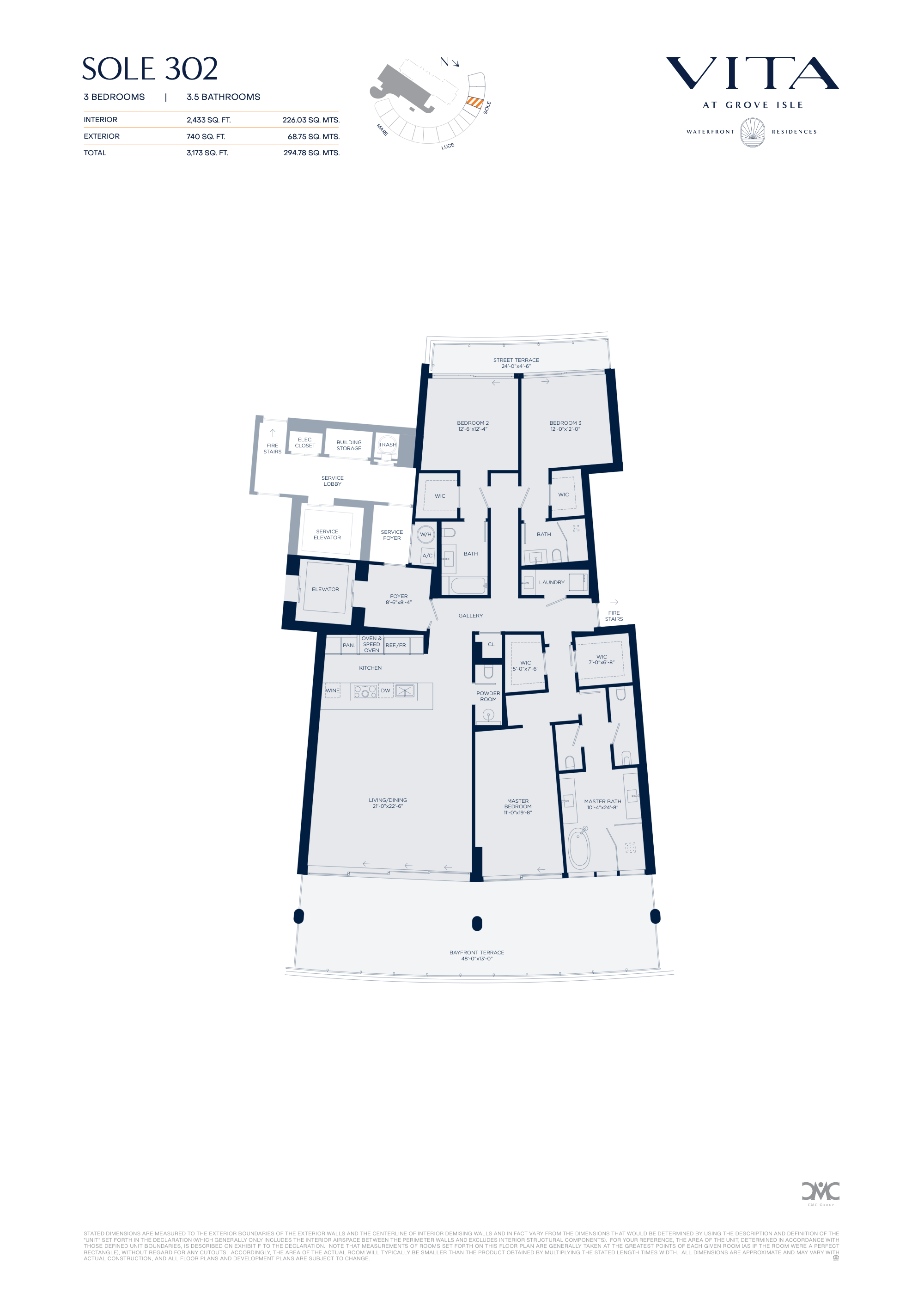 Vita at Grove Isle floorplan S302