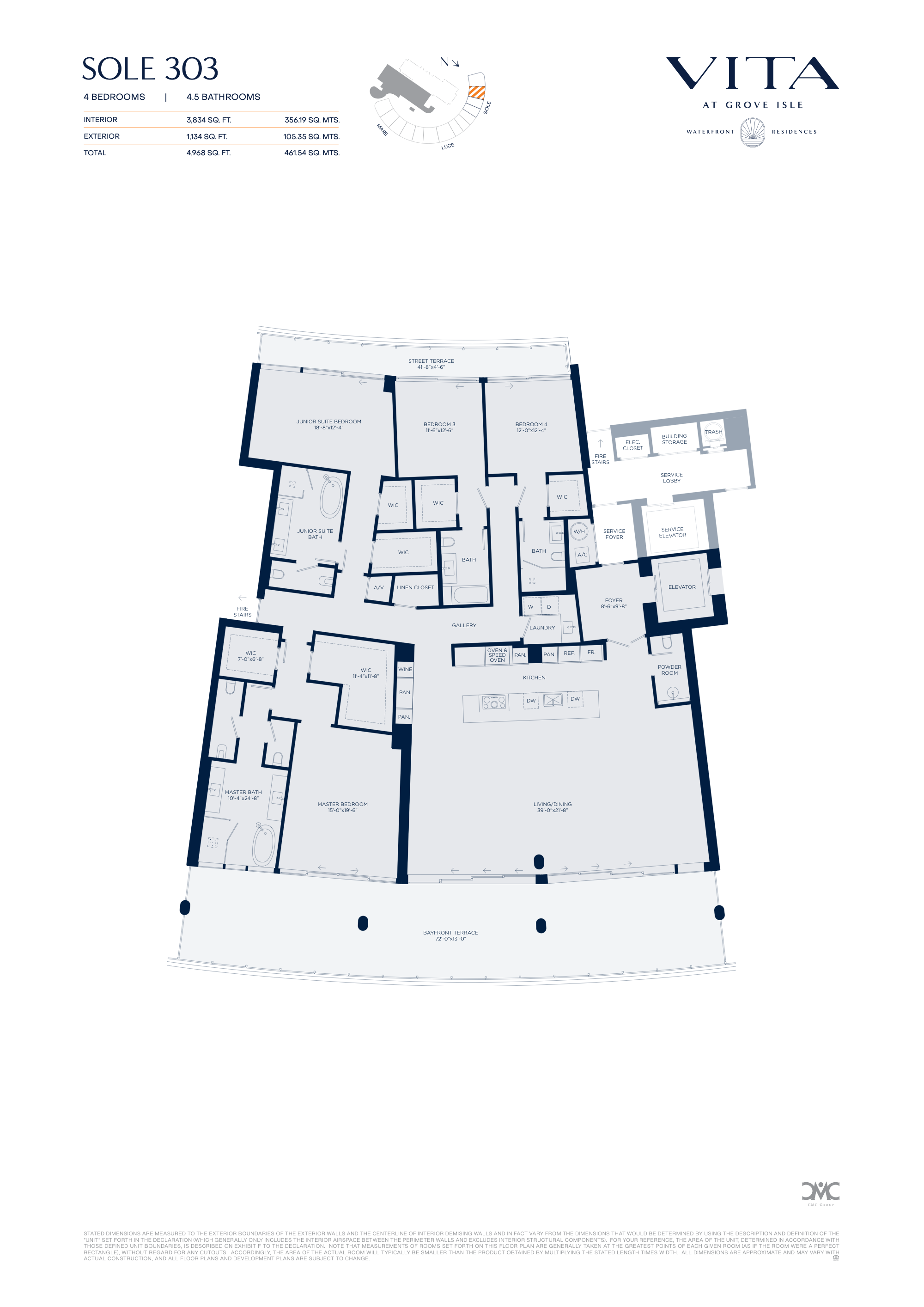 Vita at Grove Isle floorplan S303