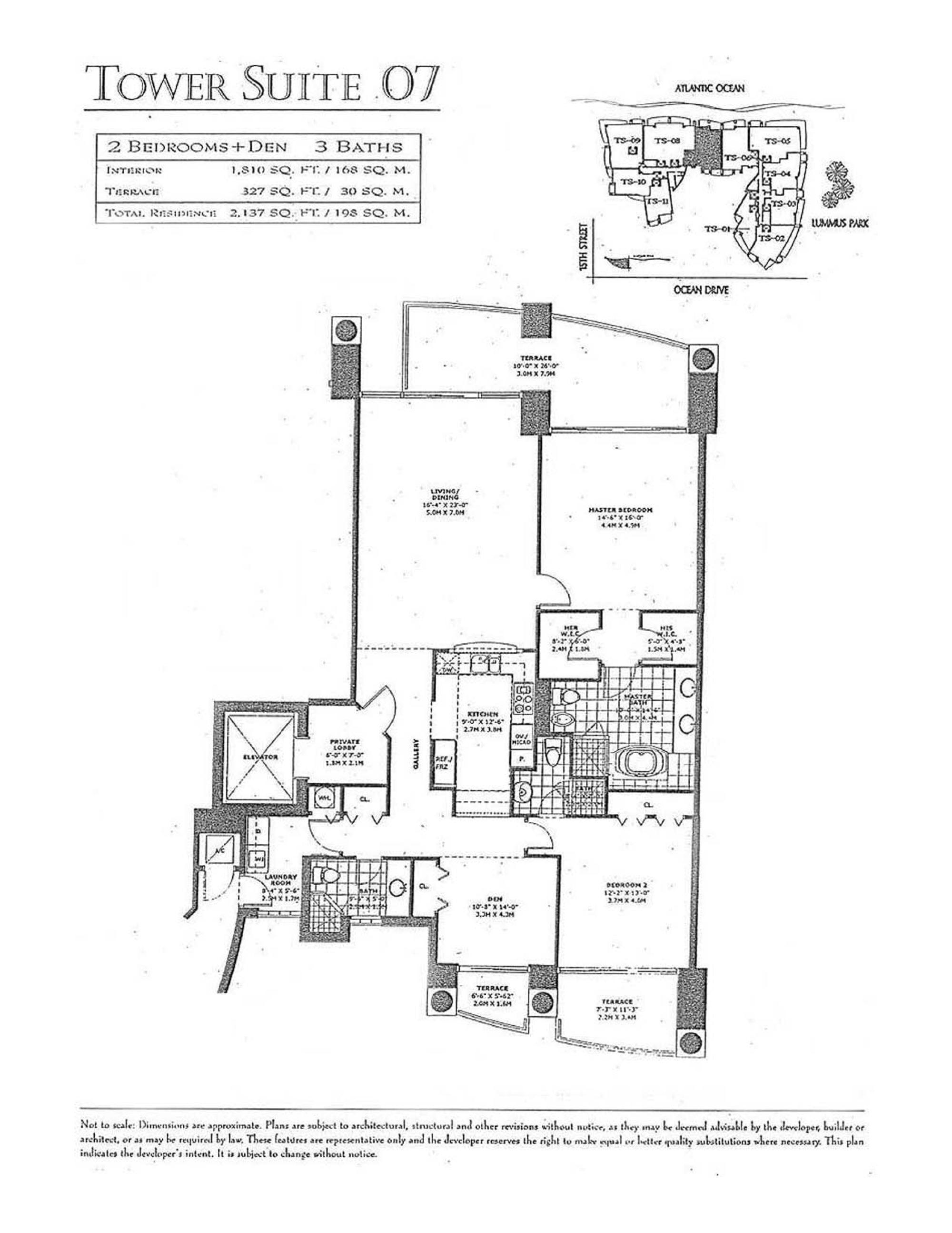 Il Villaggio floorplan 07