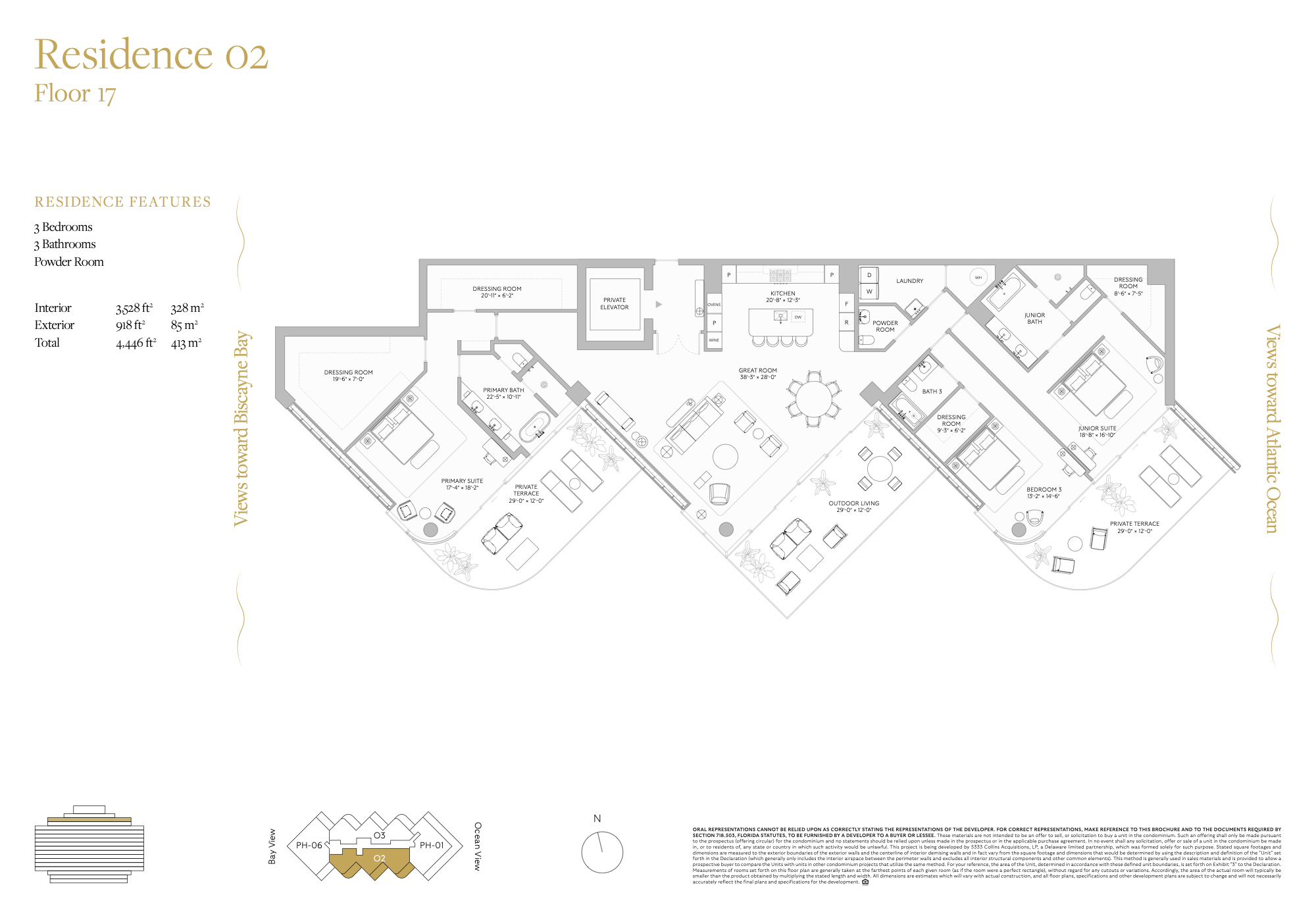 The Perigon floorplan 02 FL 17