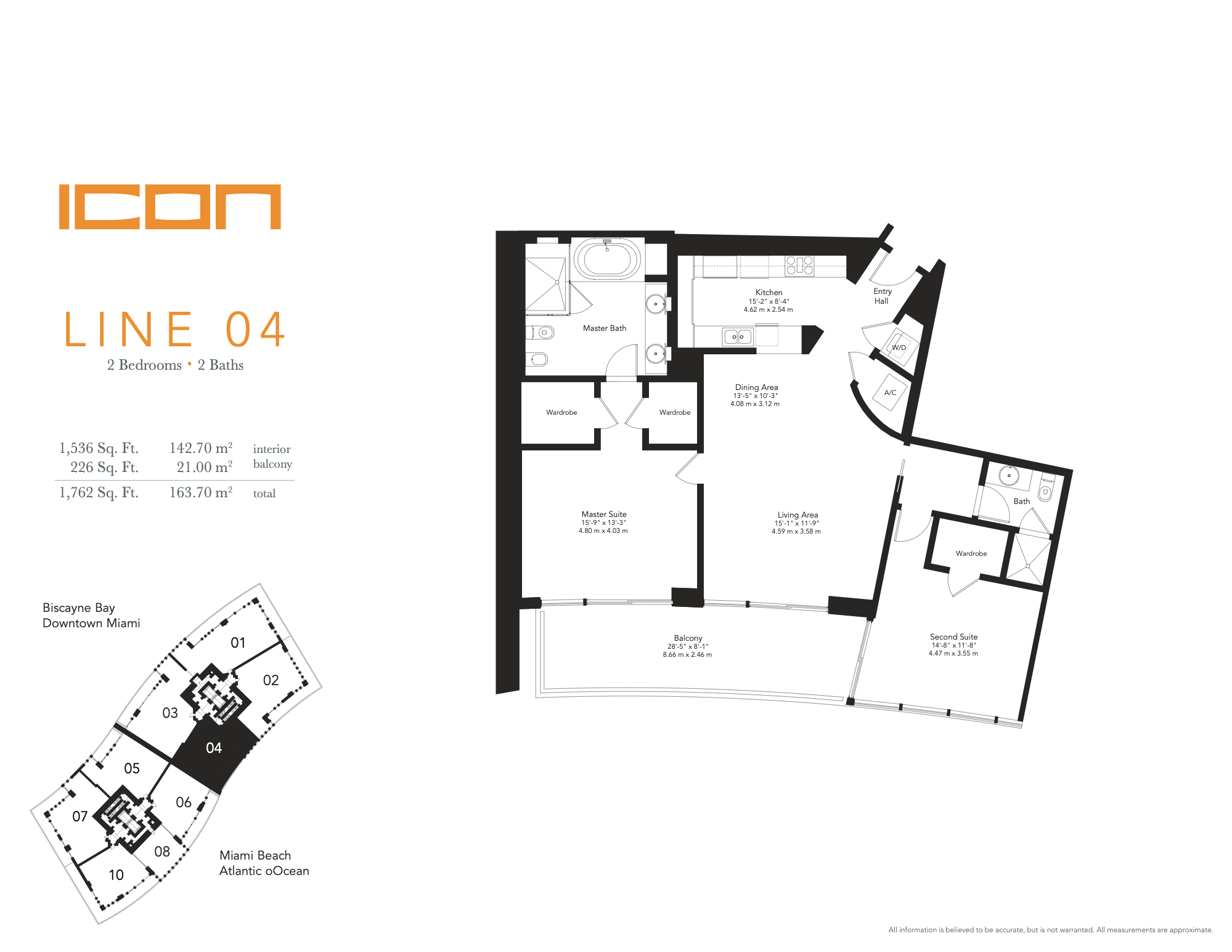 ICON South Beach floorplan G