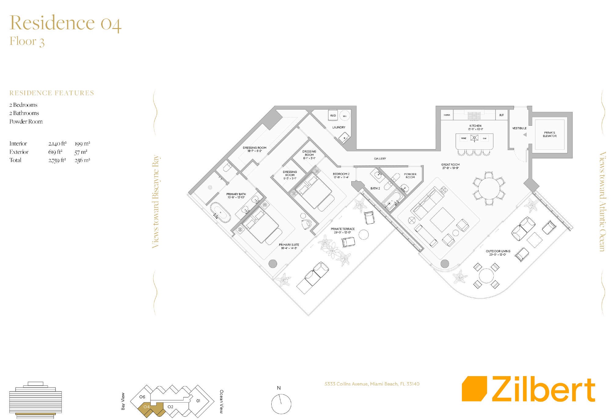 The Perigon floorplan 04 FL 3