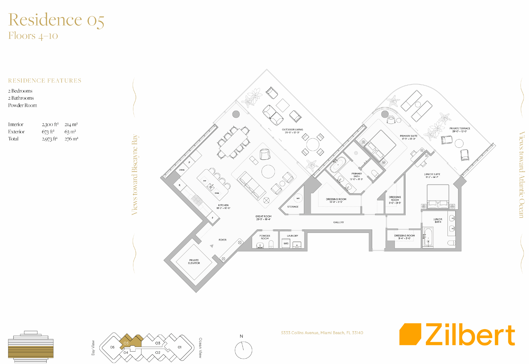 The Perigon floorplan 05 FL 4-10