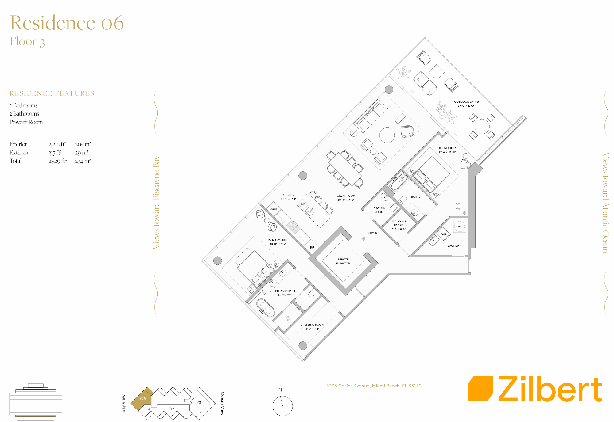 The Perigon floorplan 06 FL 3