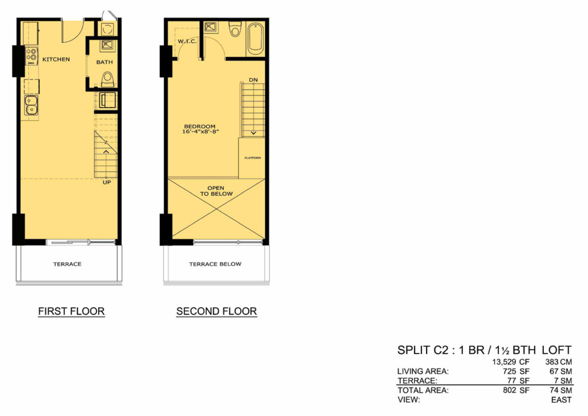 Infinity floorplan C2