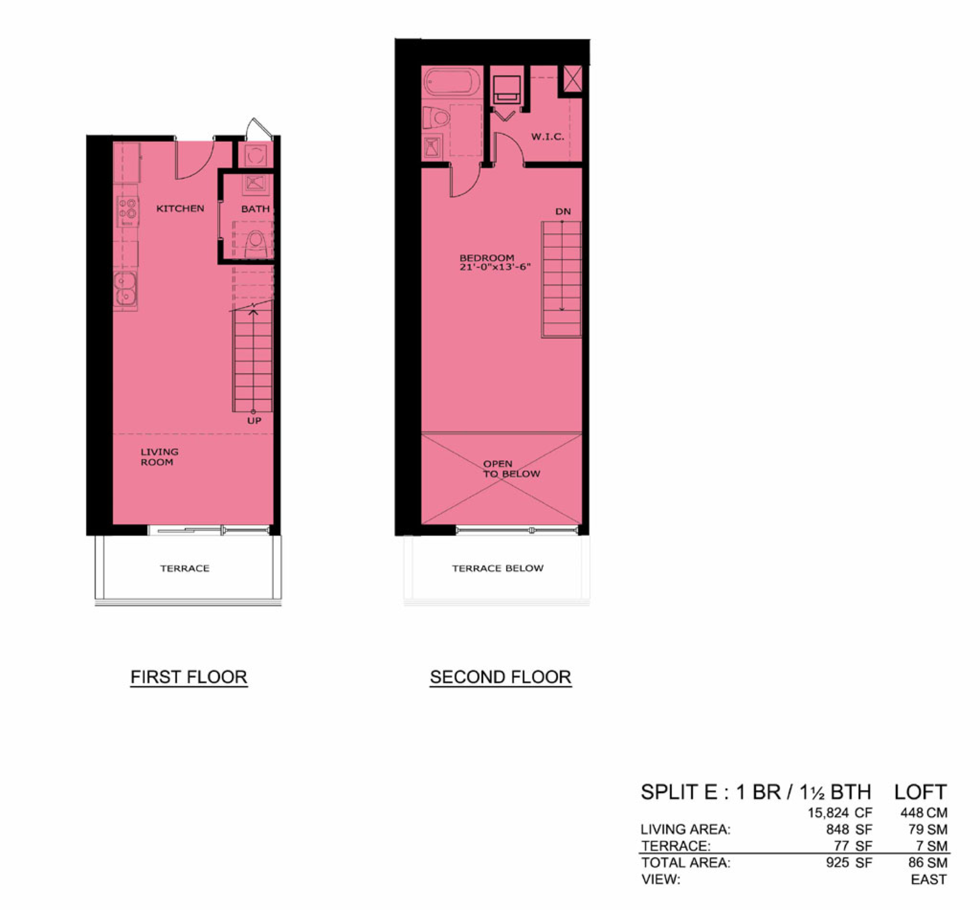 Infinity floorplan E