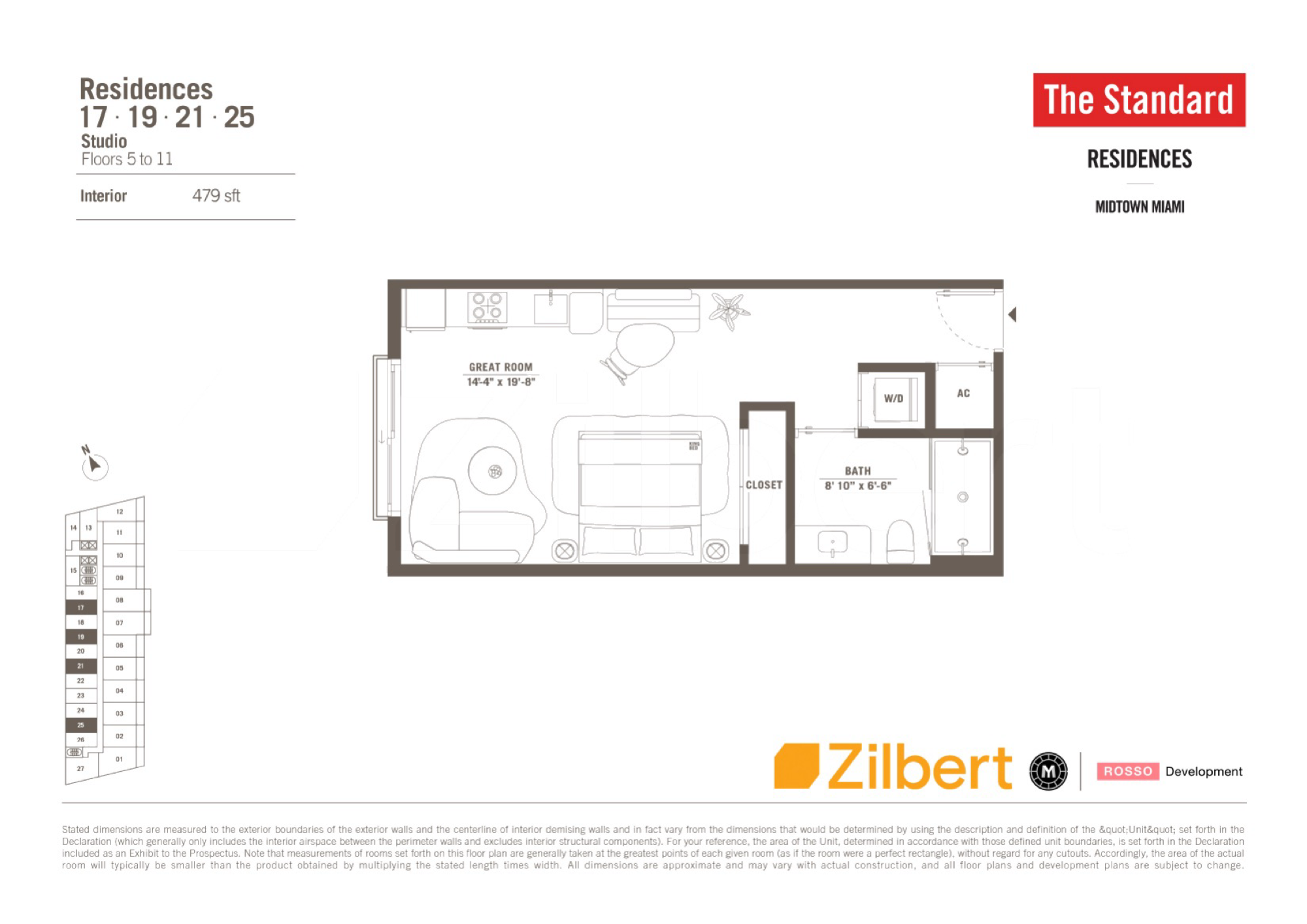 The Standard Residences floorplan 25