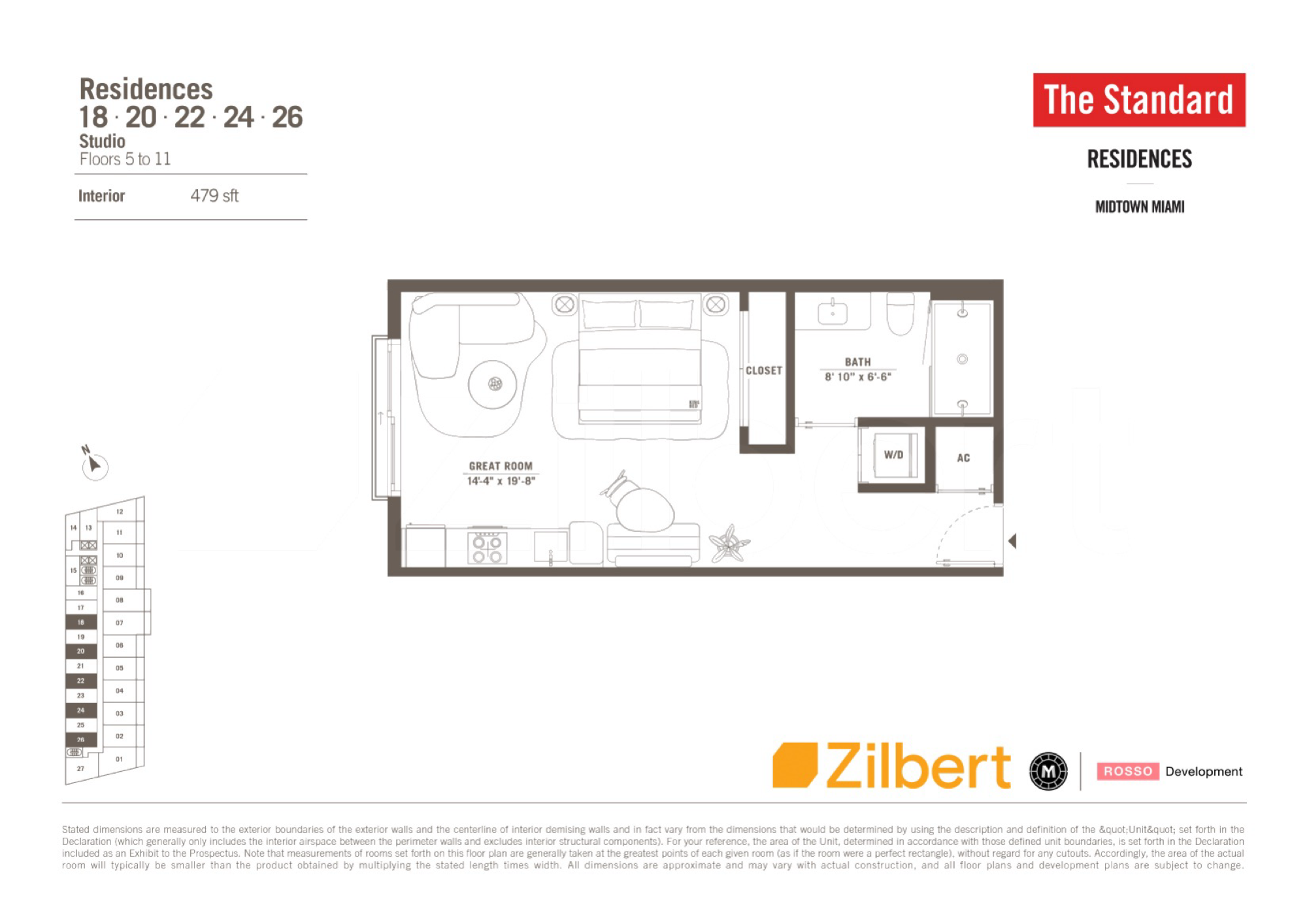 The Standard Residences floorplan 24