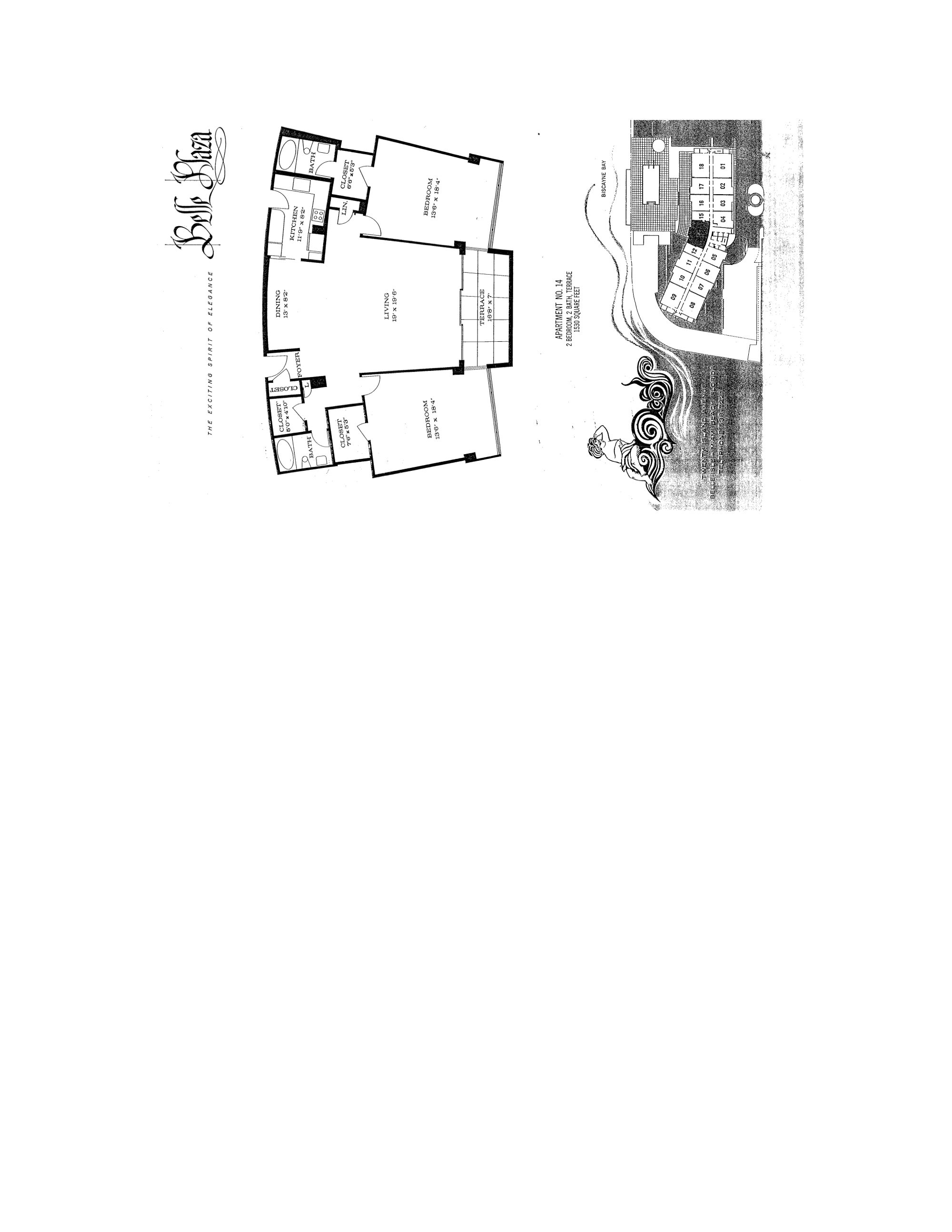 Belle Plaza floorplan 14