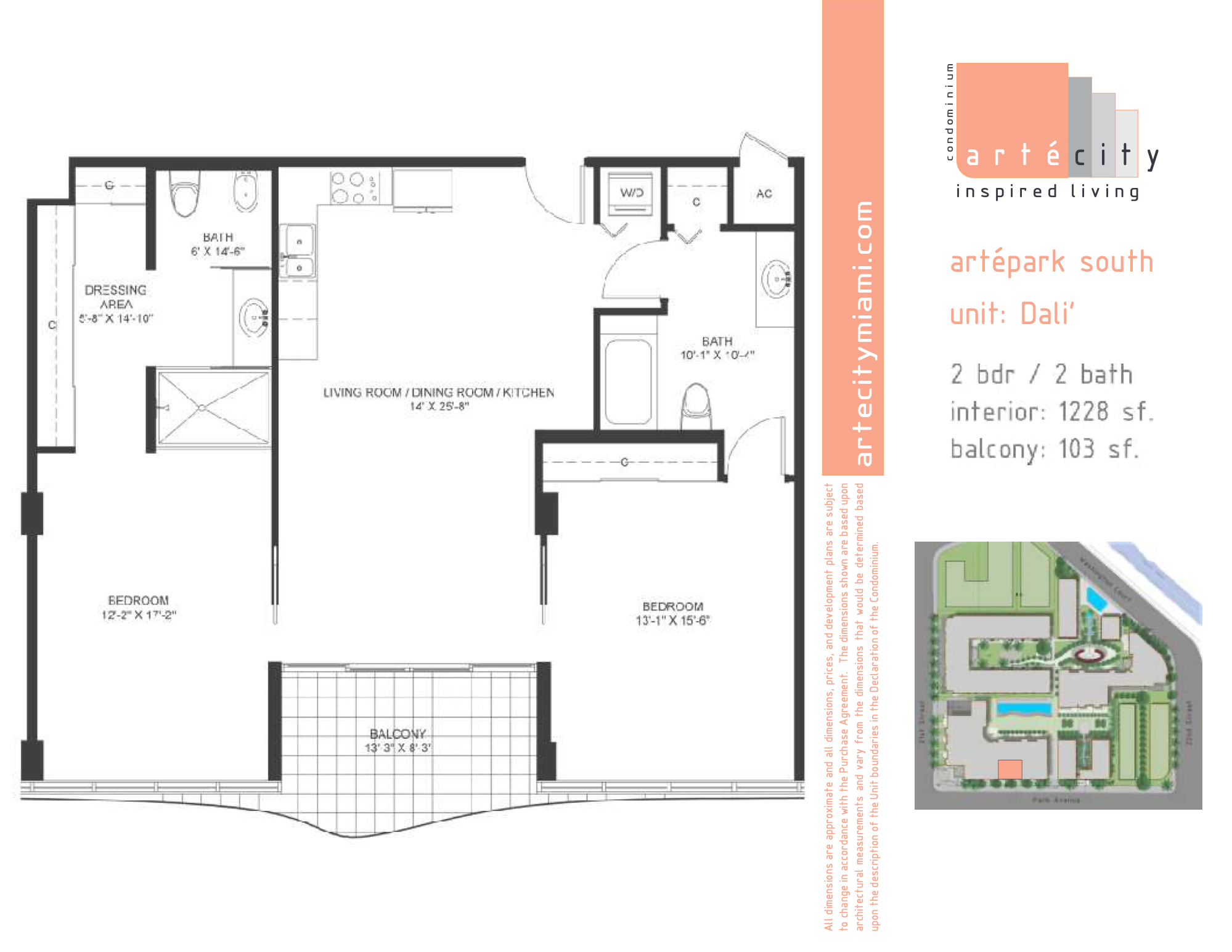 ArteCity floorplan Dali