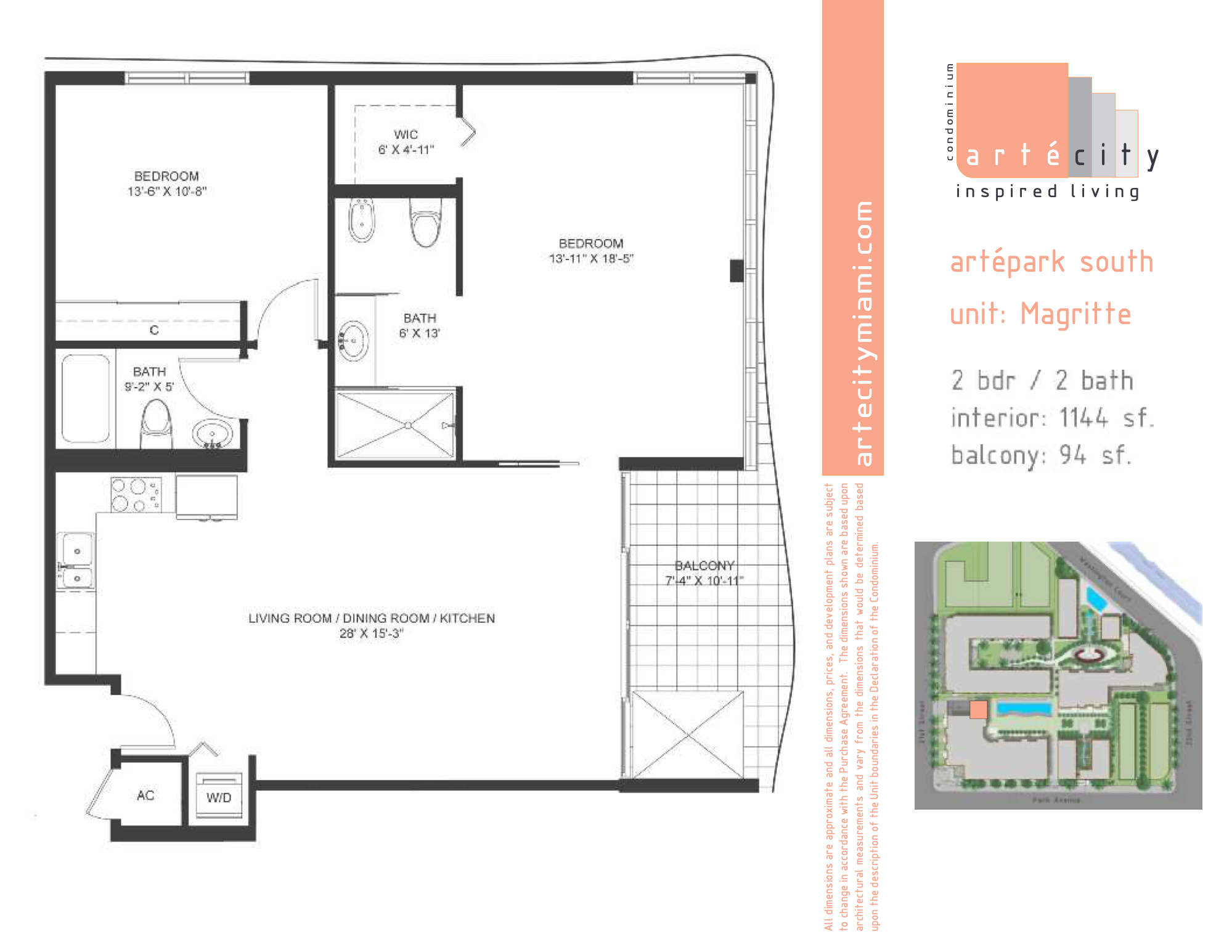 ArteCity floorplan Magritte