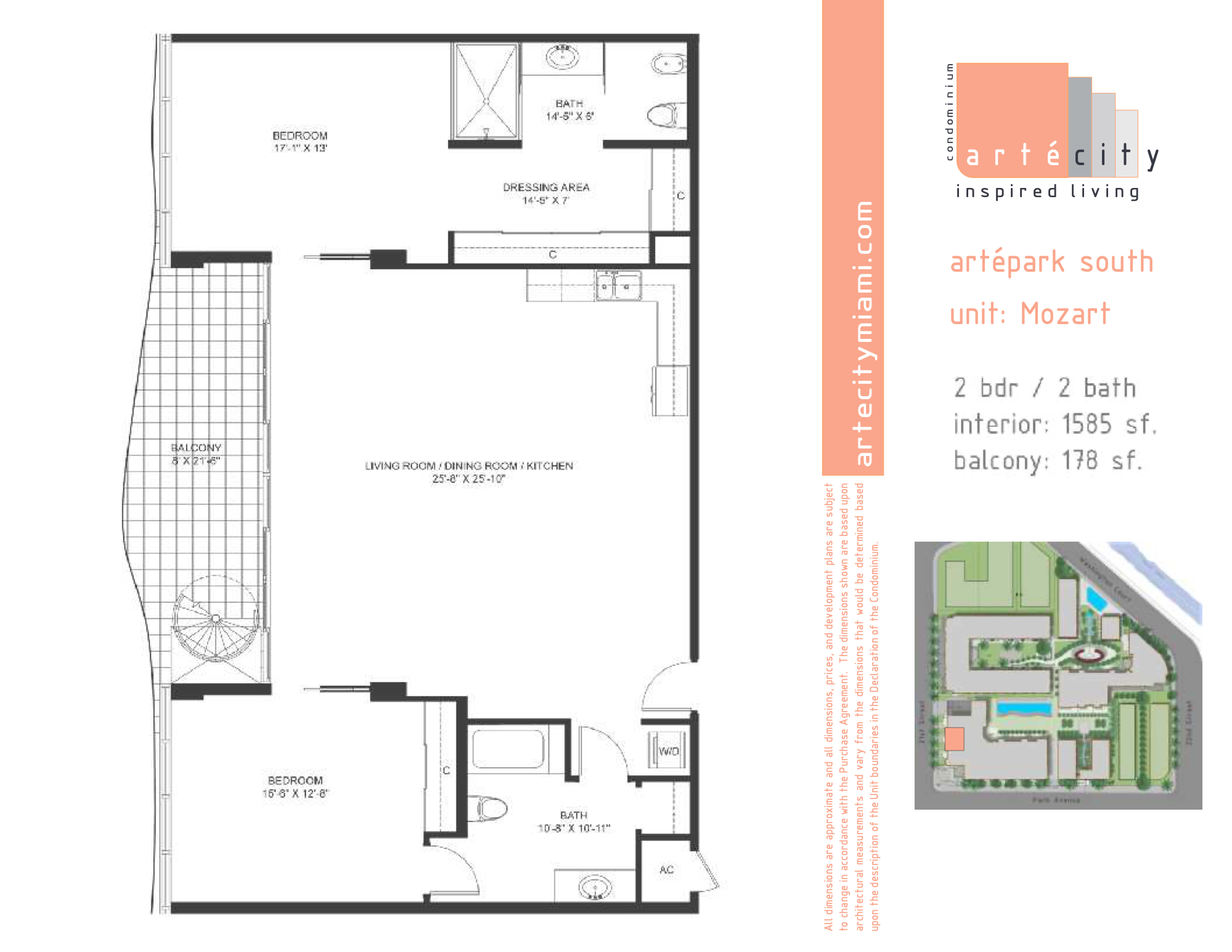 ArteCity floorplan Mozart