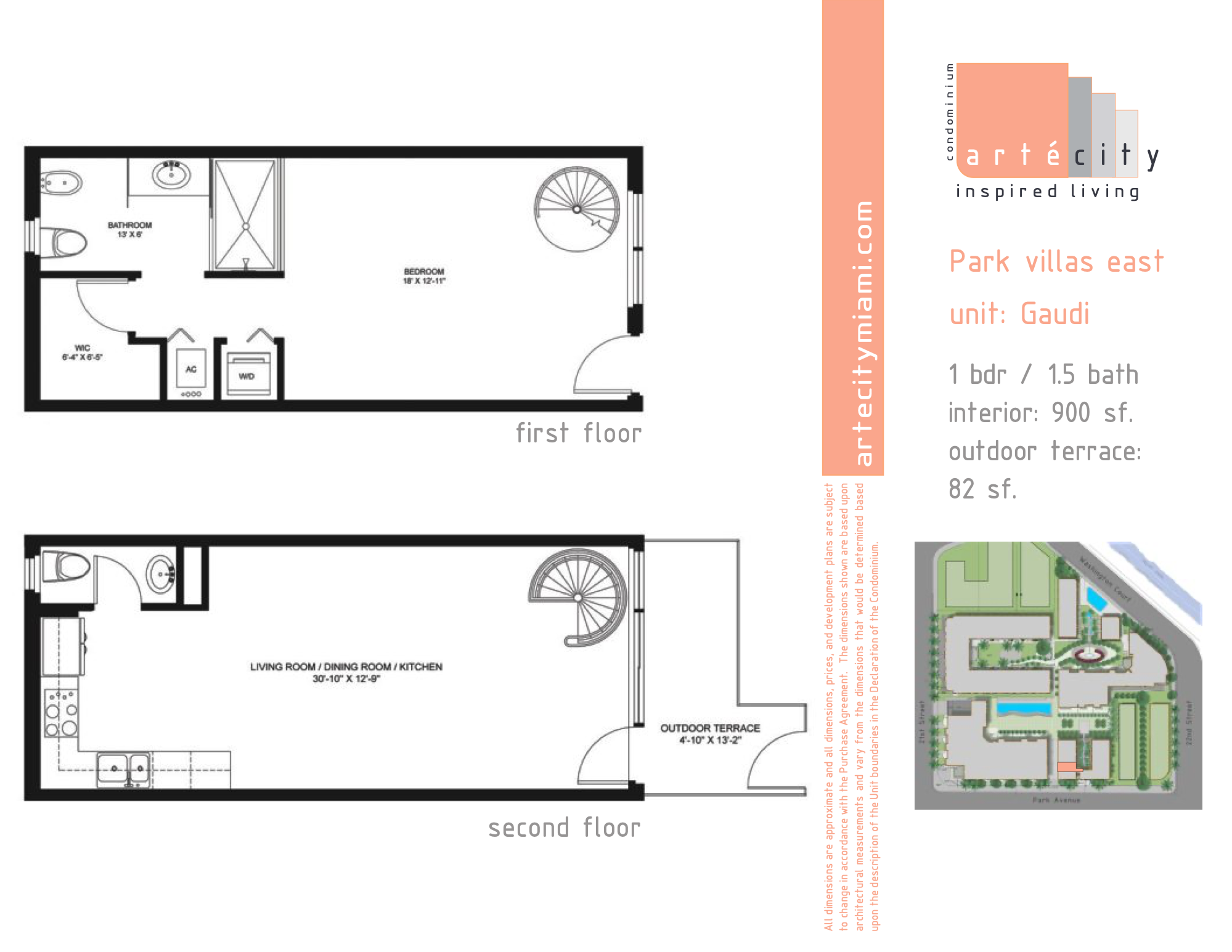 ArteCity floorplan Gaudi