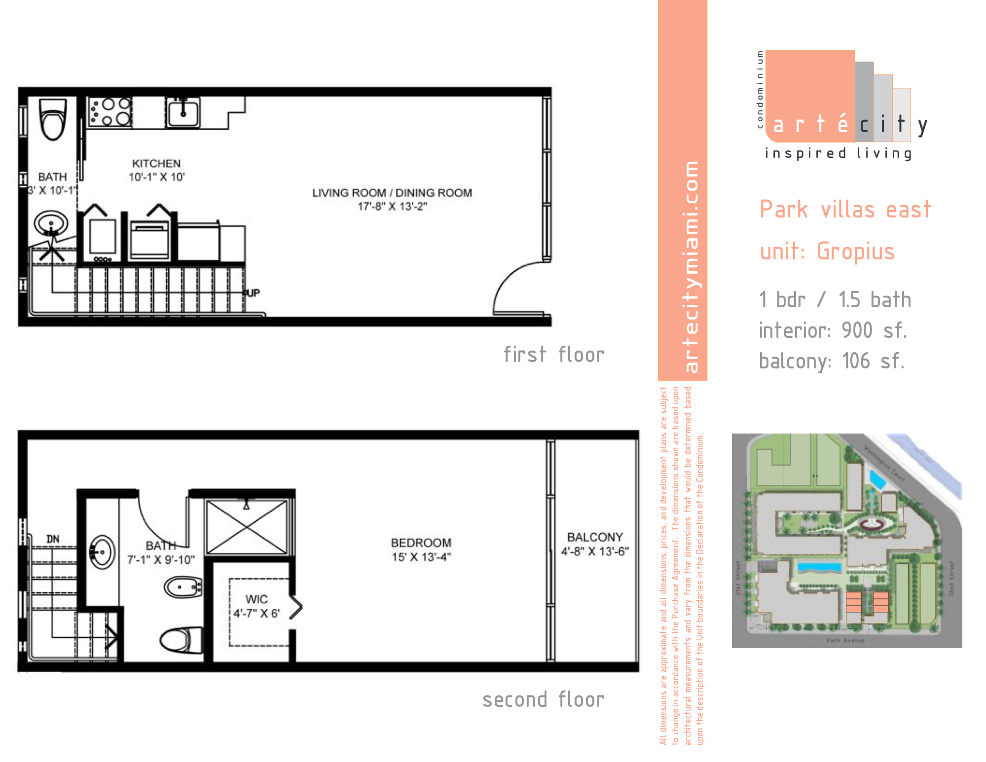 ArteCity floorplan Gropius