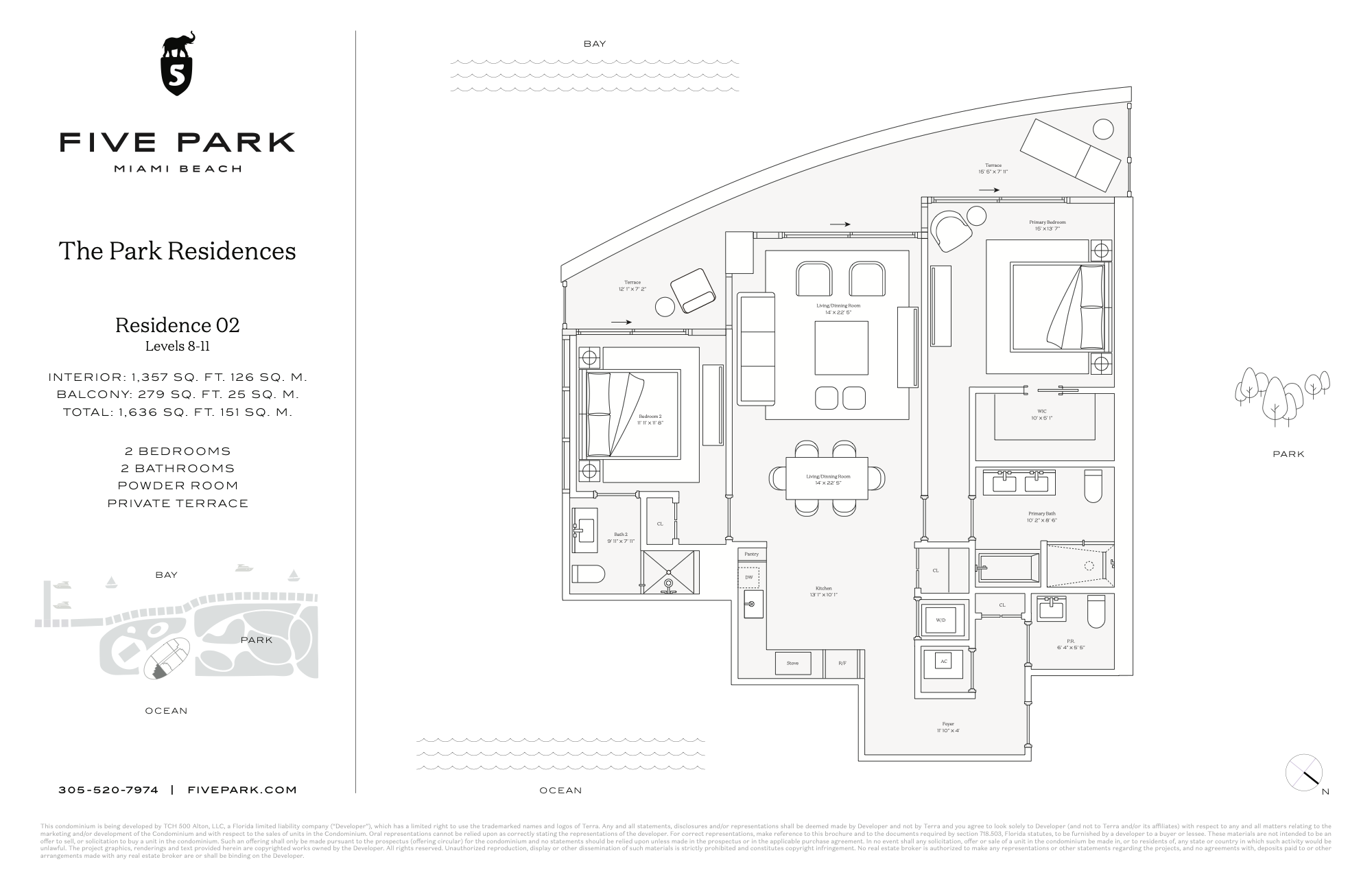 Five Park floorplan Park 02 FL 8-11