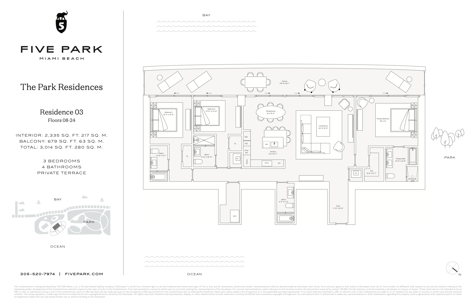 Five Park floorplan Park 03