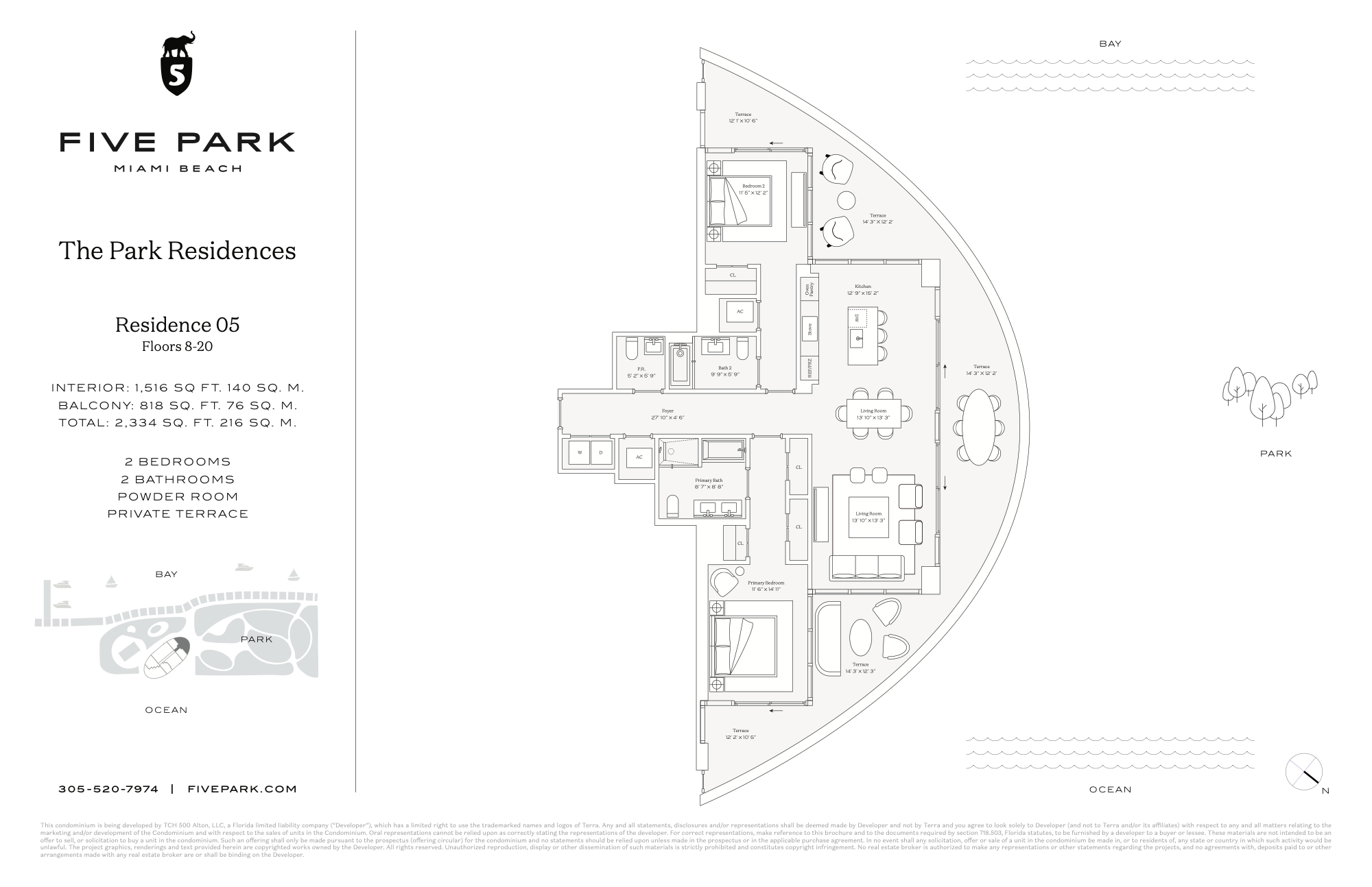 Five Park floorplan Park 05