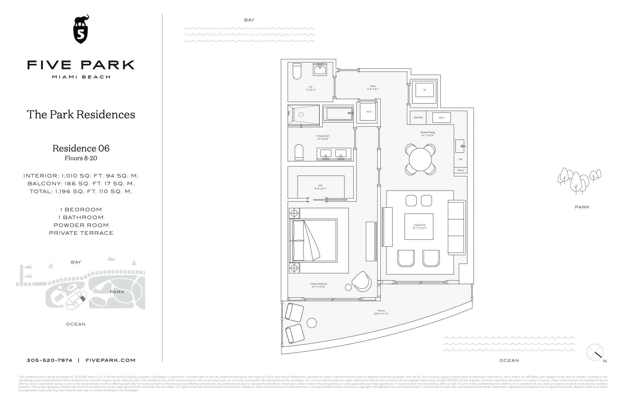 Five Park floorplan Park 06