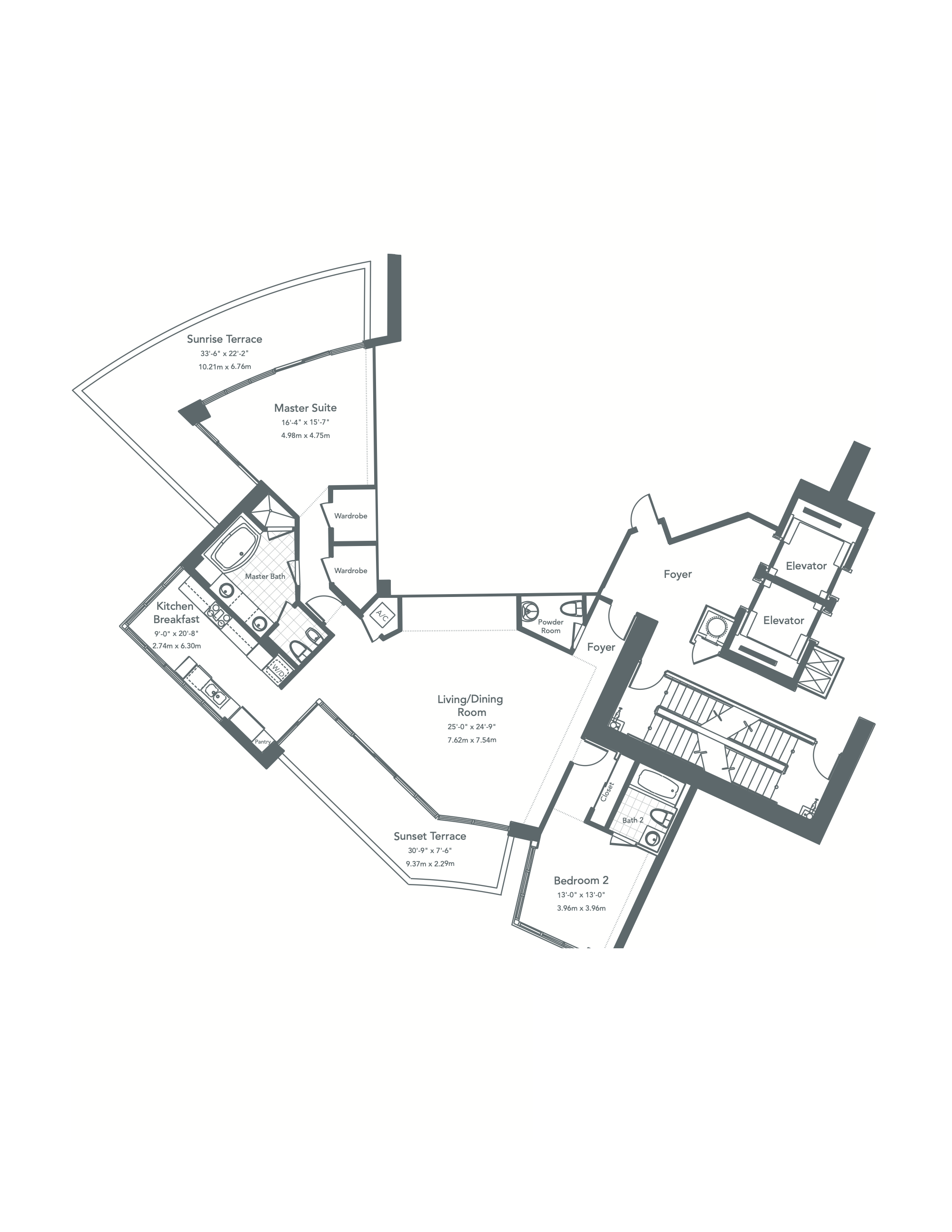 Murano at Portofino floorplan E