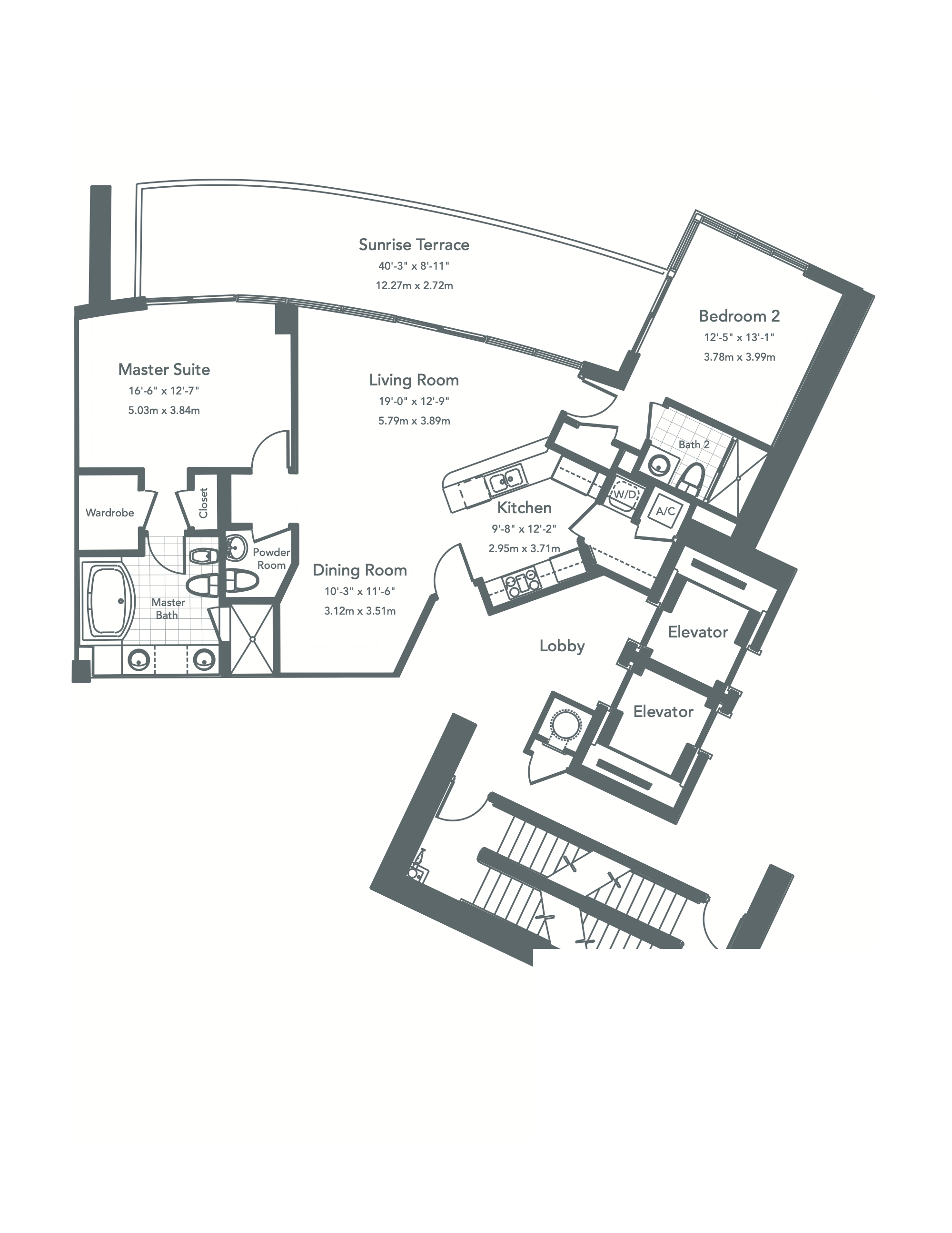 Murano at Portofino floorplan Fm