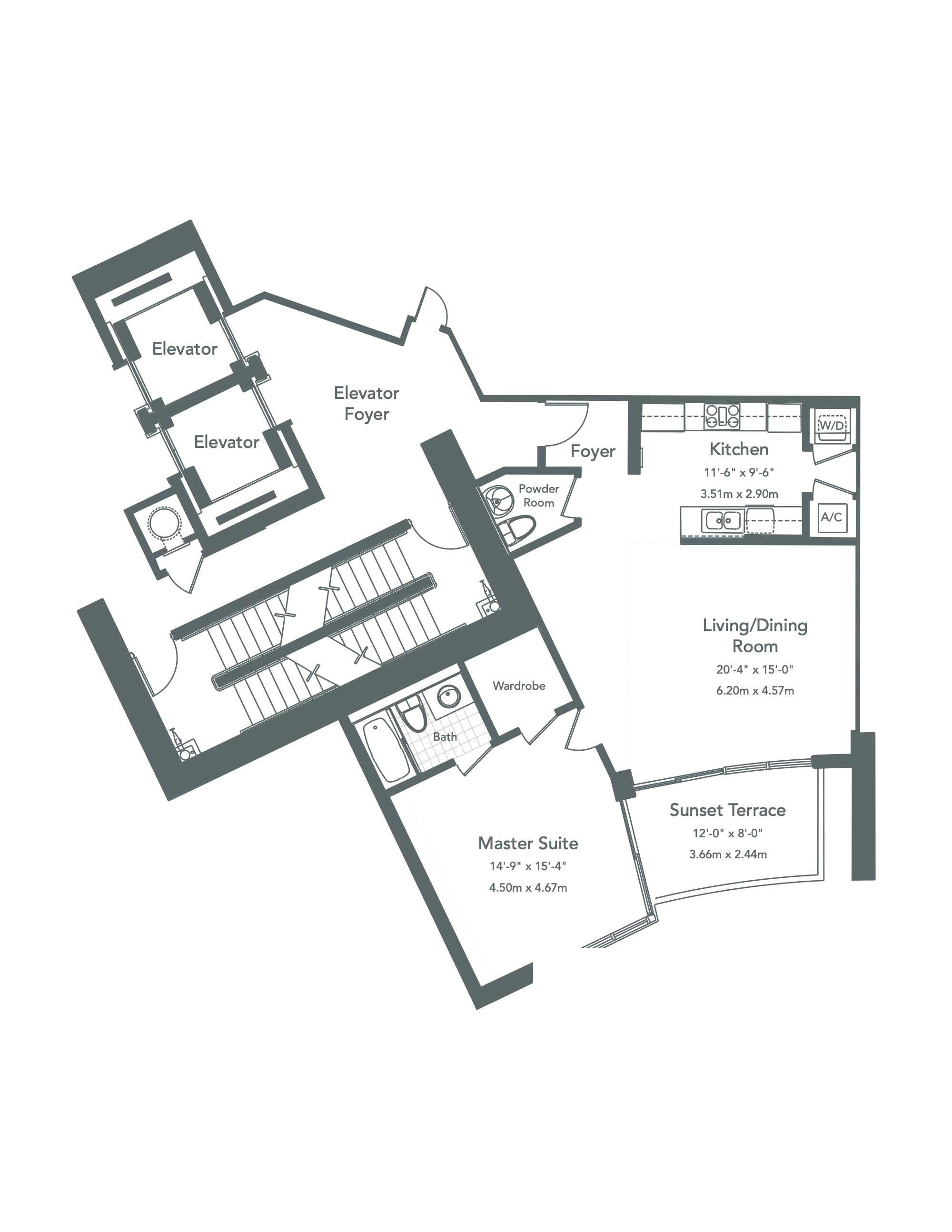 Murano at Portofino floorplan G