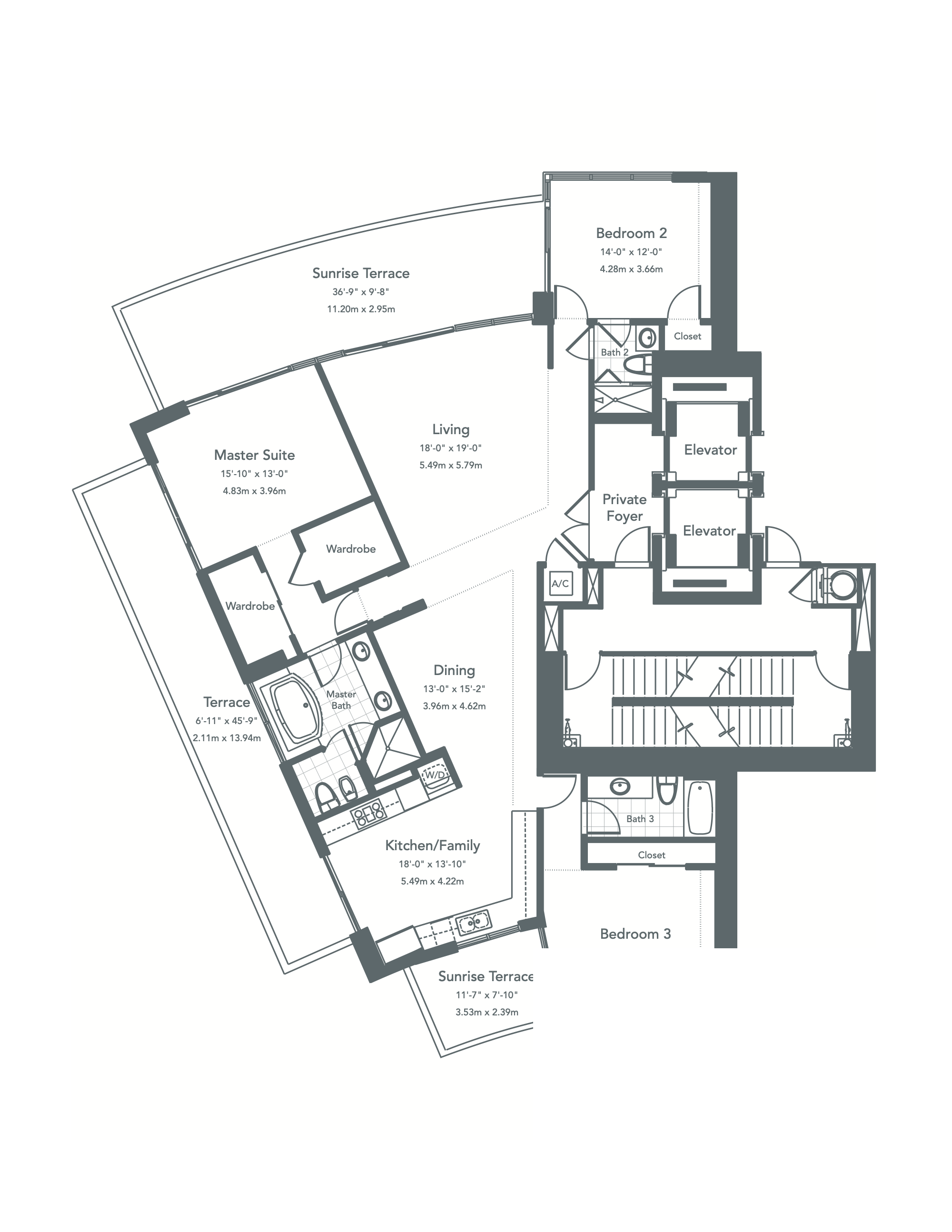 Murano at Portofino floorplan Cm