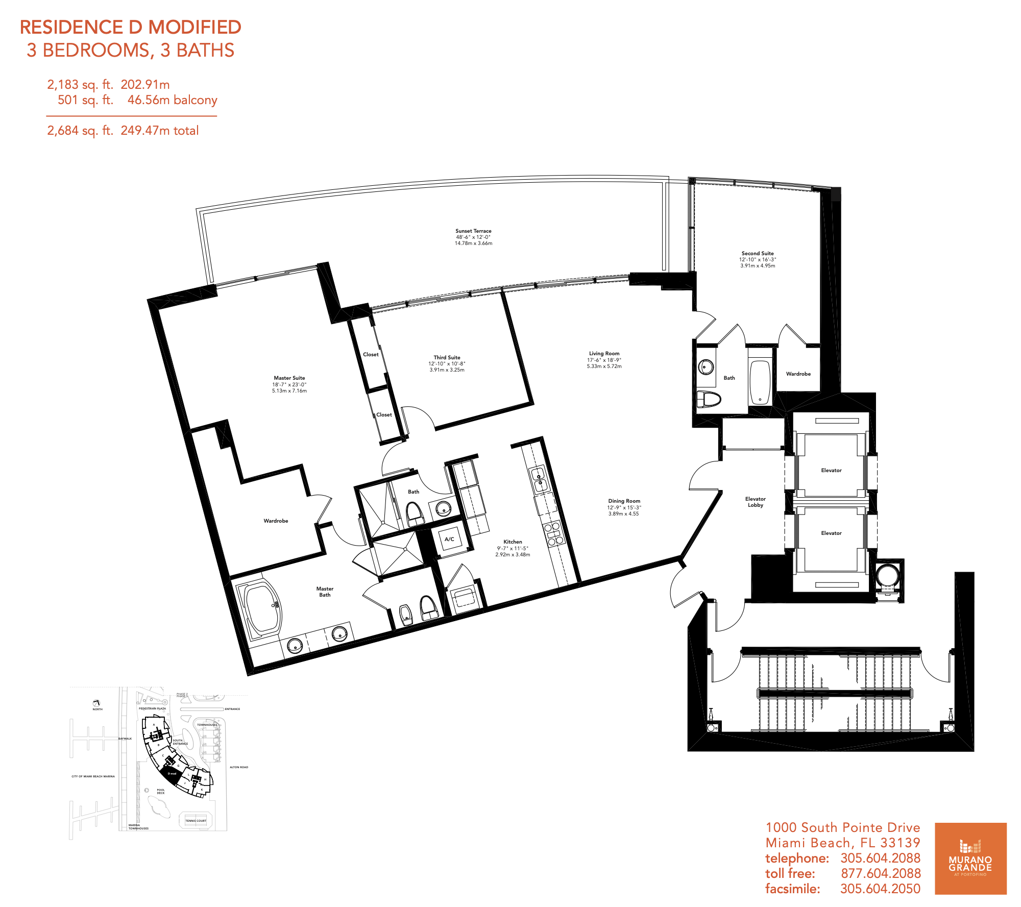 Murano Grande floorplan Dm